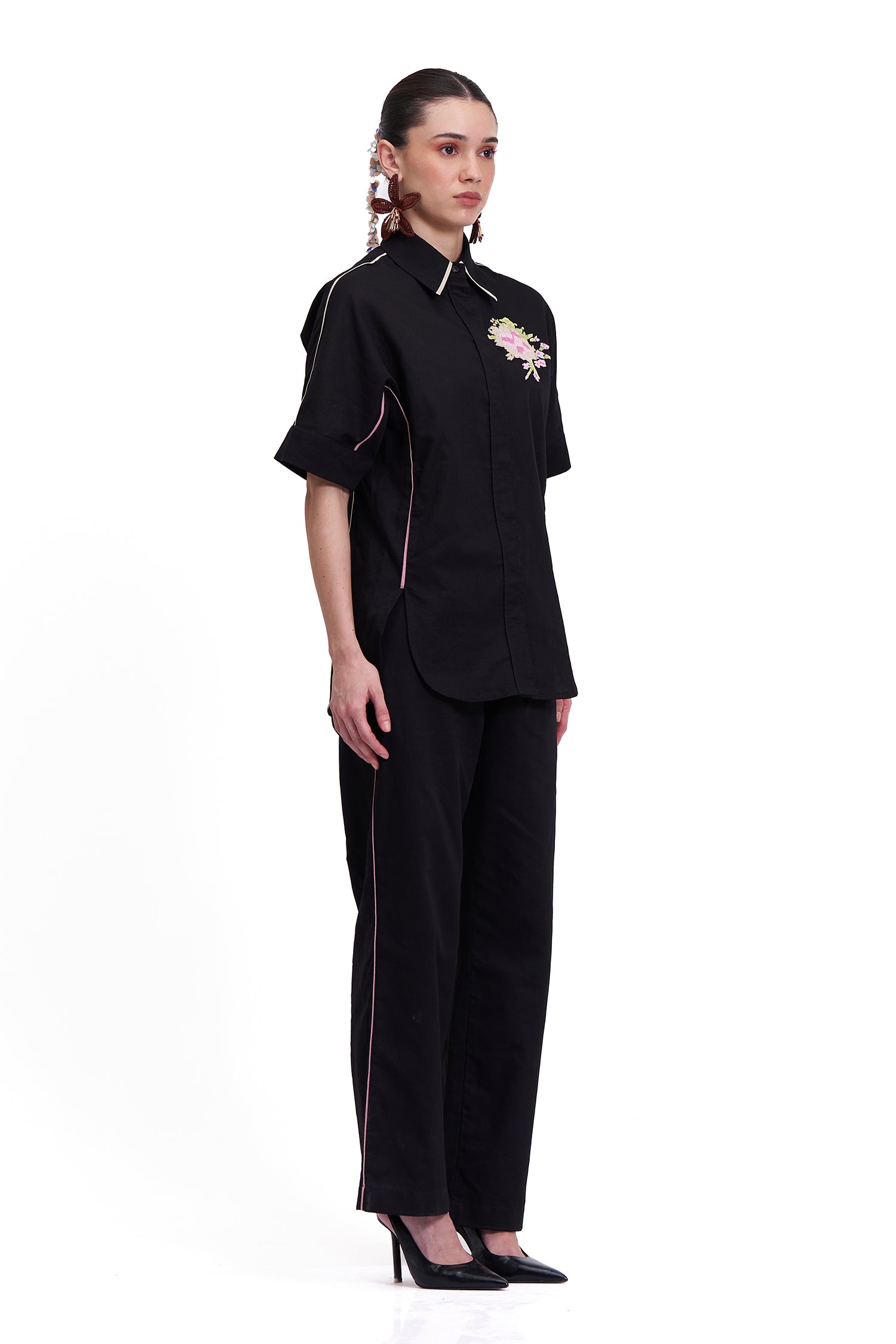 PIXIE CO-ORD BLACK