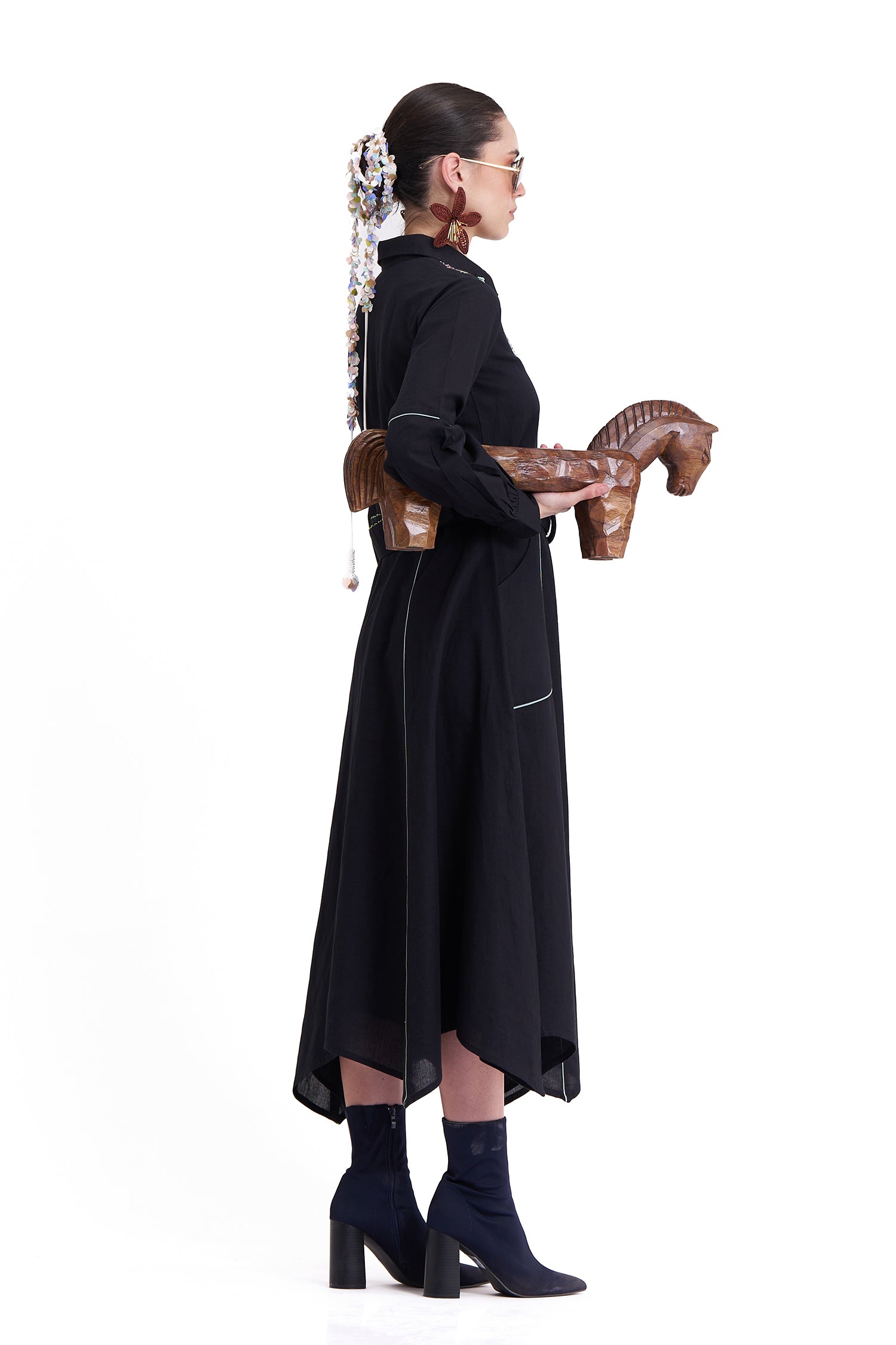 VERANDAH DRESS BLACK