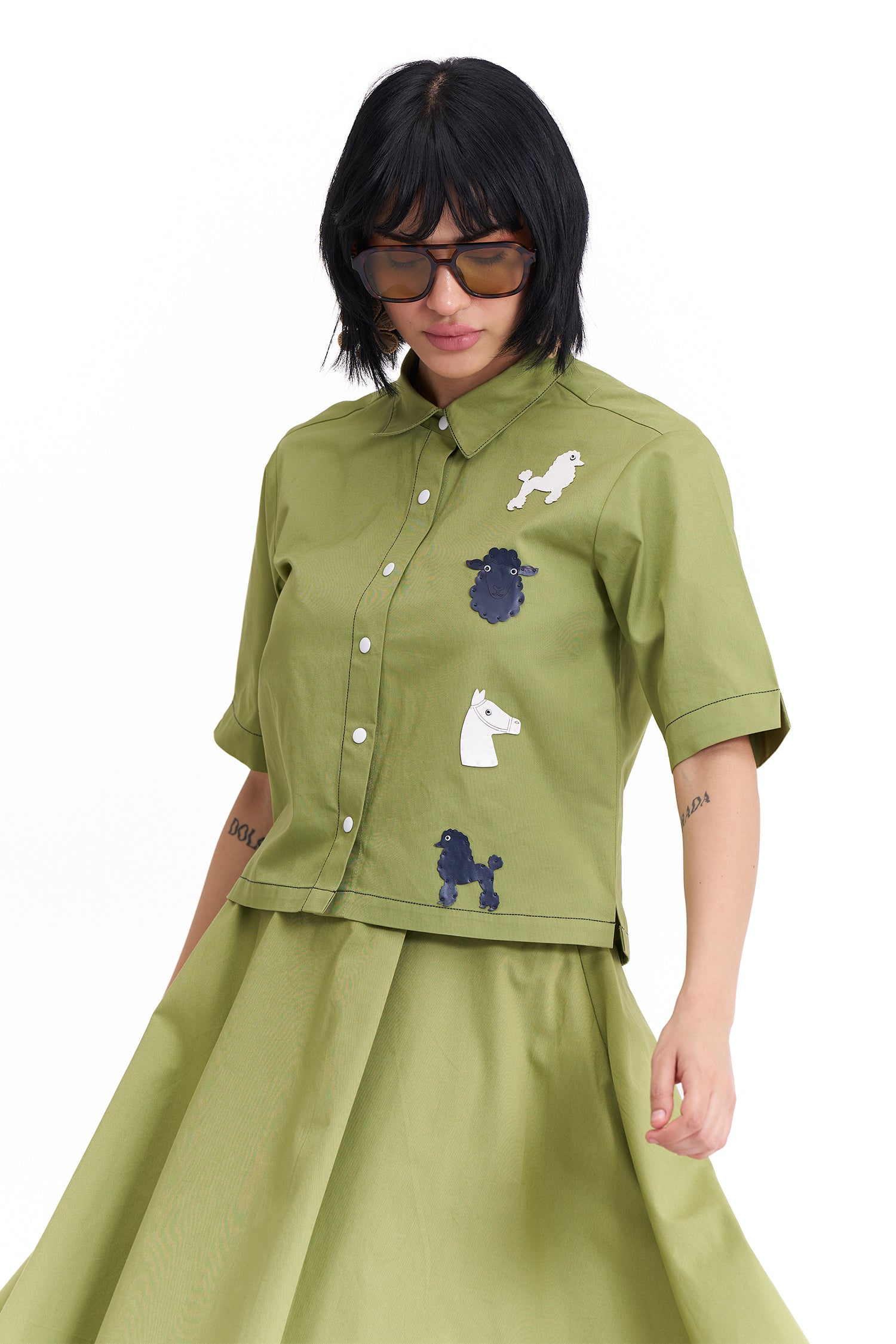 KEEPSAKE SHIRT WITH 
SKIRT