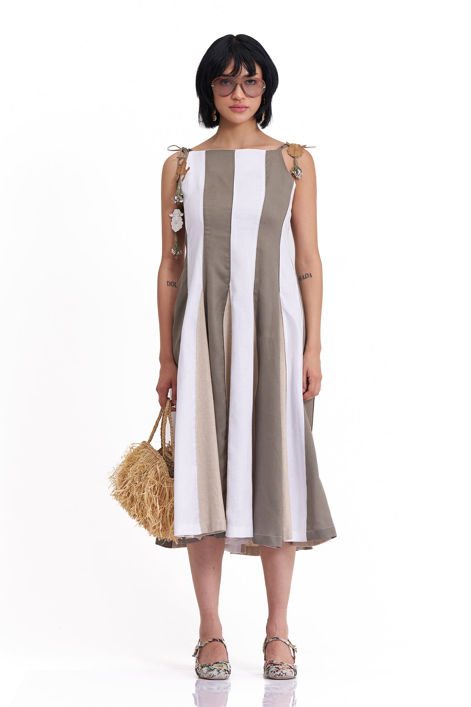 CLAY COLORBLOCK DRESS