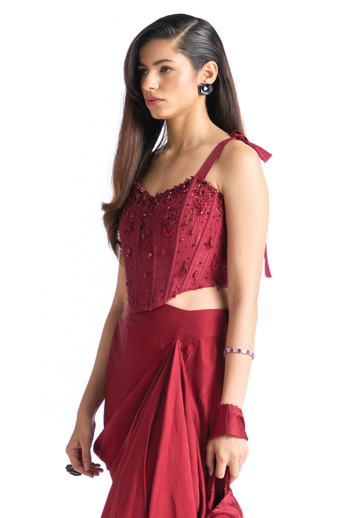 BLAIR CORSET GARNET