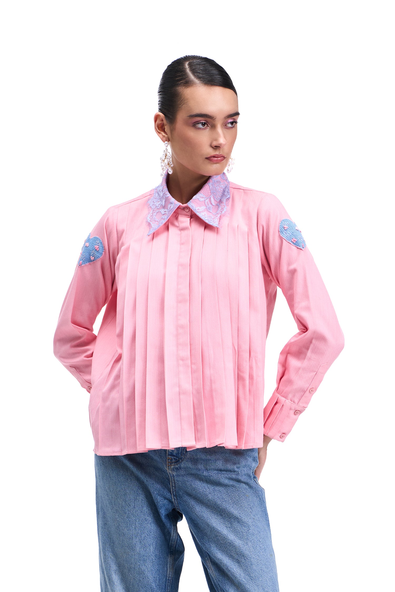 SELF LOVE SHIRT BUBBLEGUM PINK