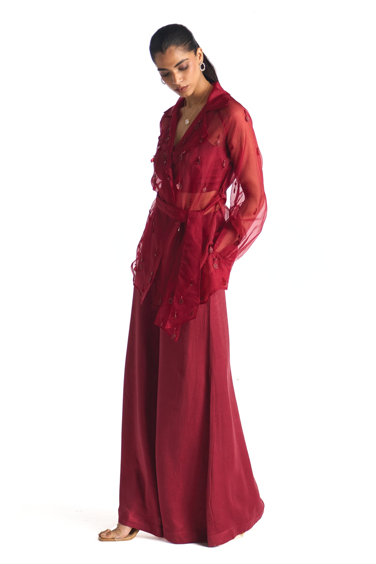 LUSTER CO-ORD GARNET