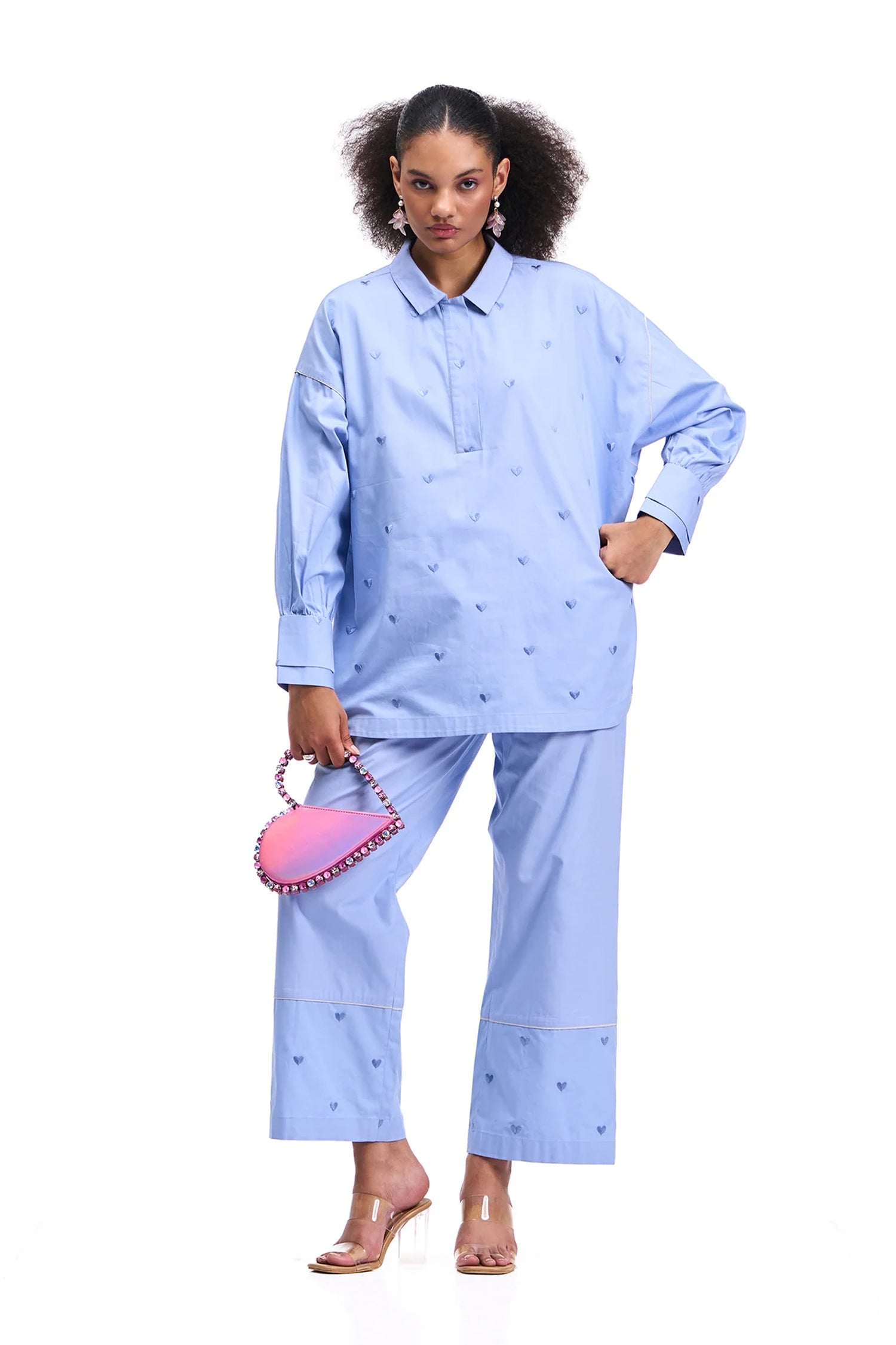 BELORA CO-ORD PERIWINKLE
