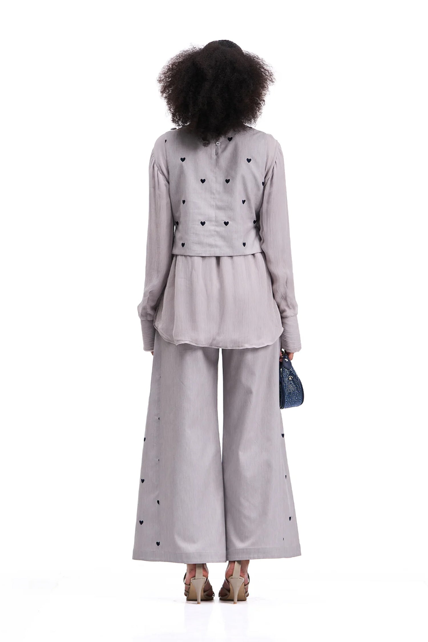 CICI CO-ORD WITH OVERLAY SET