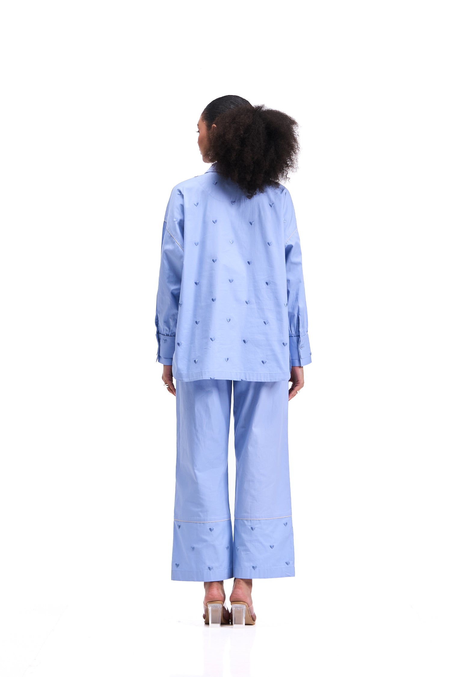 BELORA SHIRT PERIWINKLE