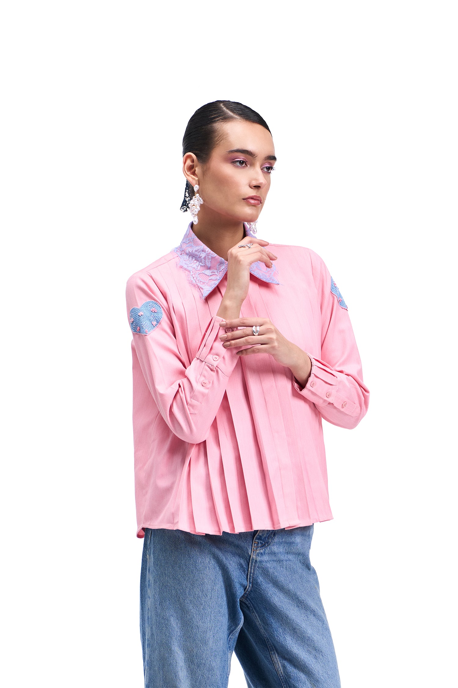 SELF LOVE SHIRT BUBBLEGUM PINK