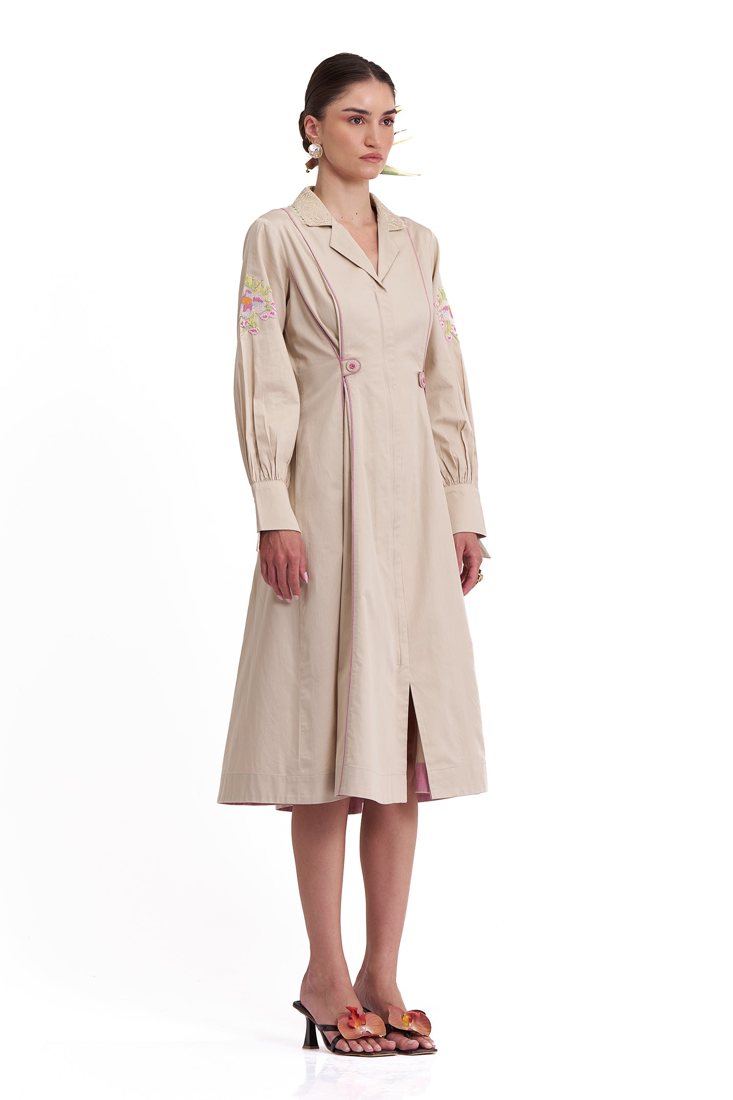 SOIL DRESS MIDI