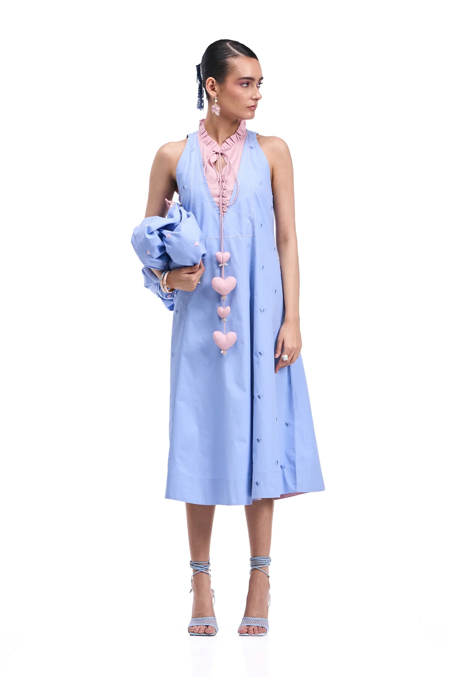 TAFFY DRESS PERIWINKLE