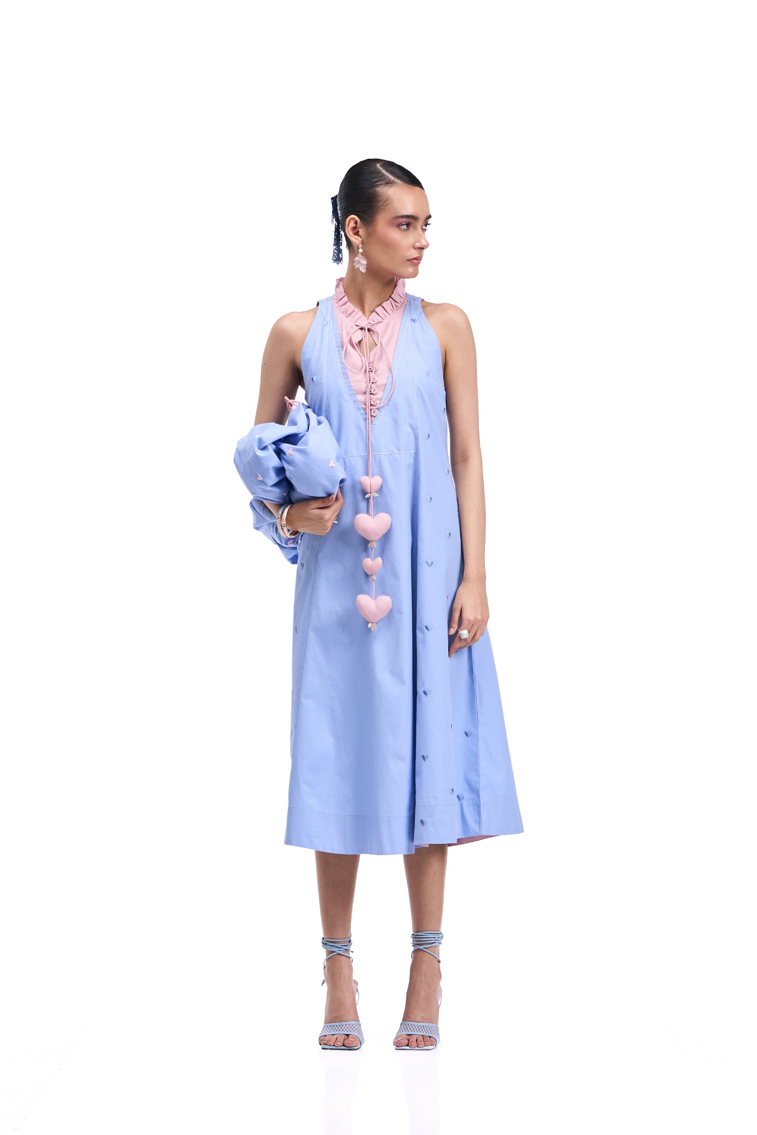 TAFFY DRESS PERIWINKLE