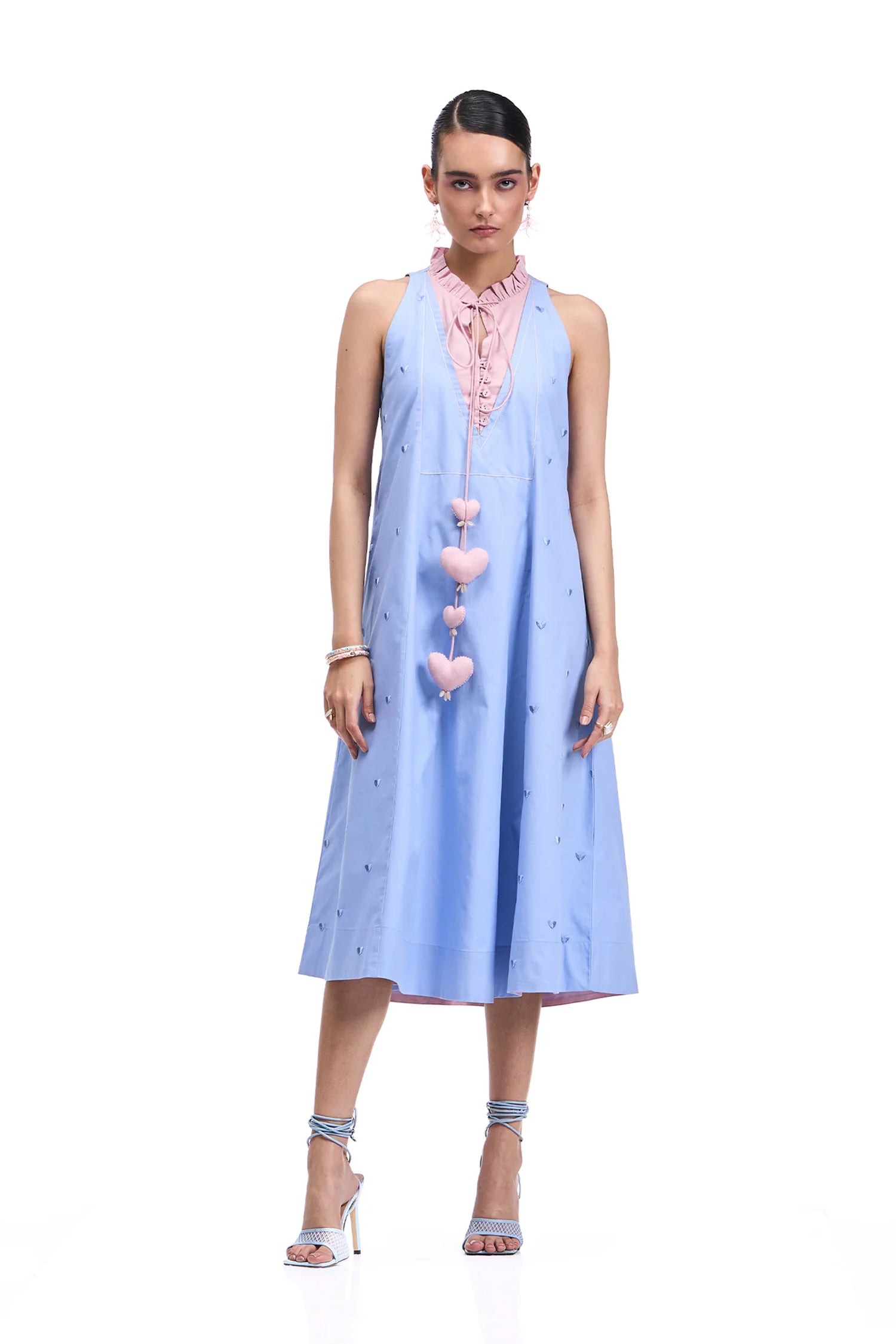 TAFFY DRESS PERIWINKLE