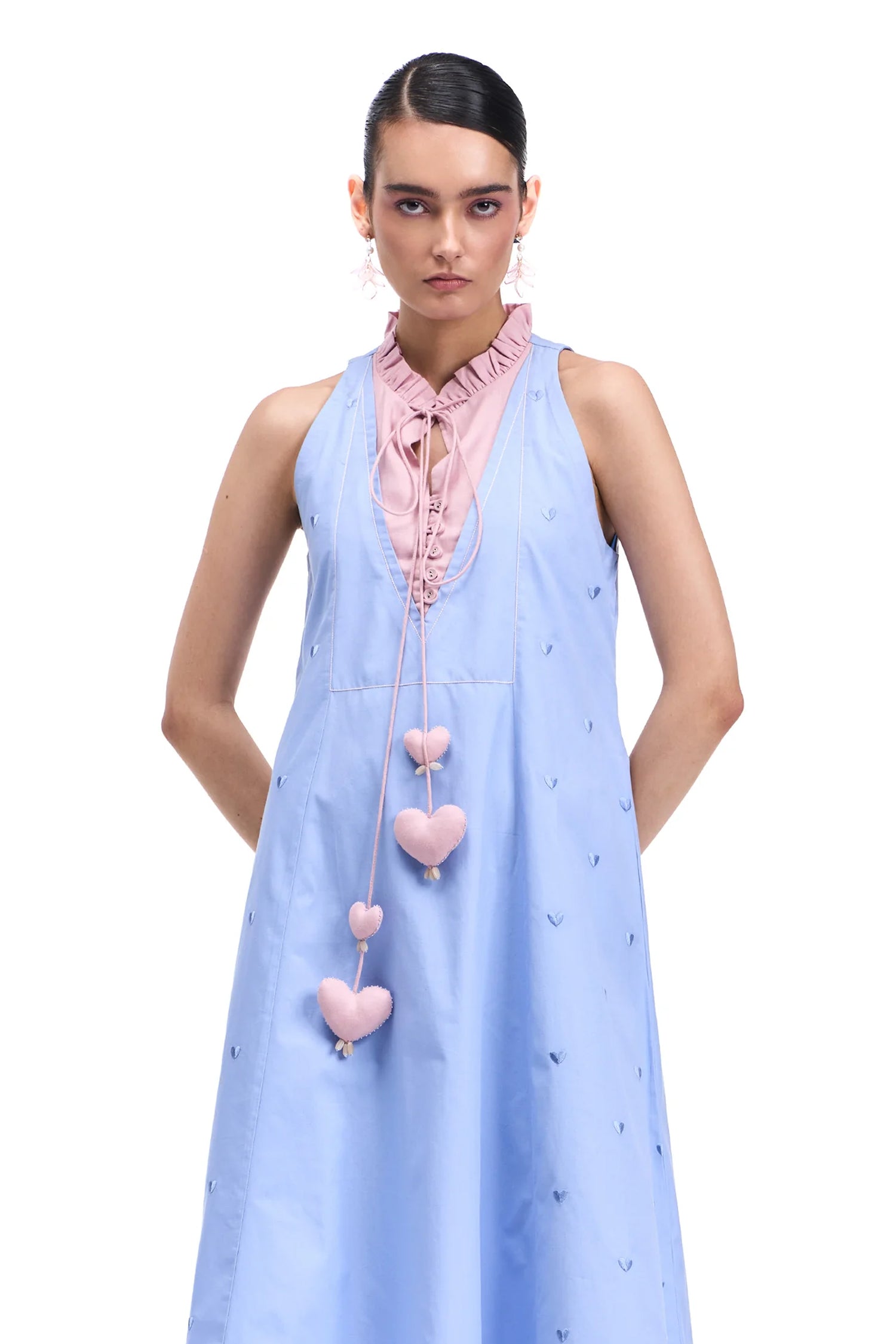 TAFFY DRESS PERIWINKLE