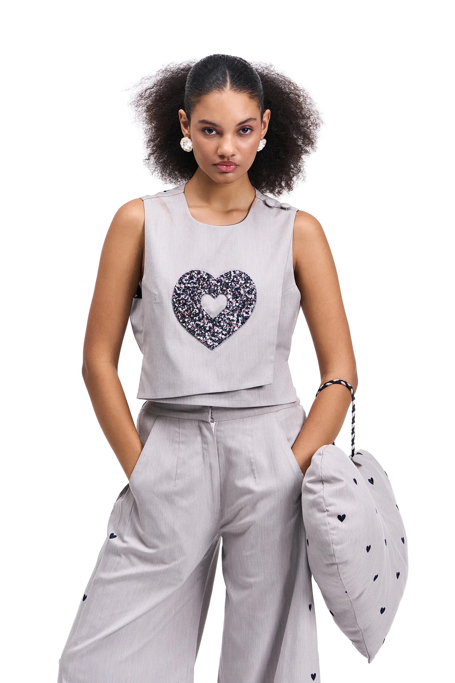CICI CO-ORD SET CLOUD GREY