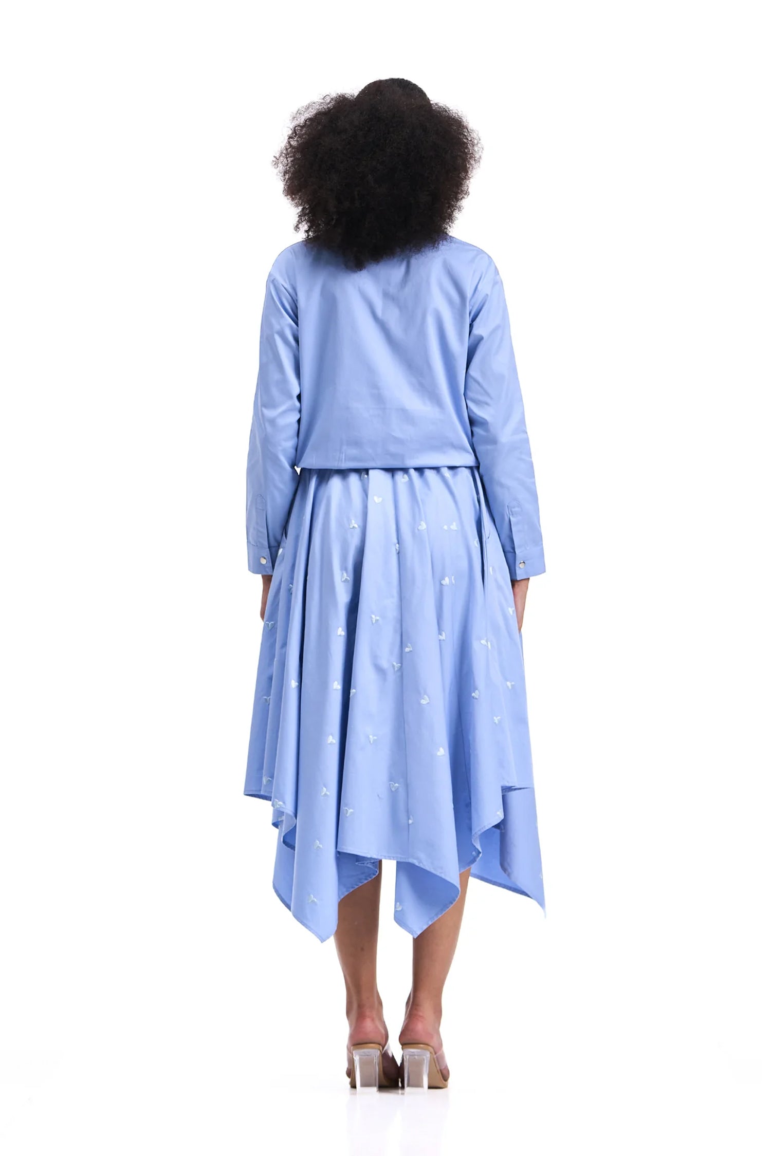 AMIE CO-ORD SET PERIWINKLE