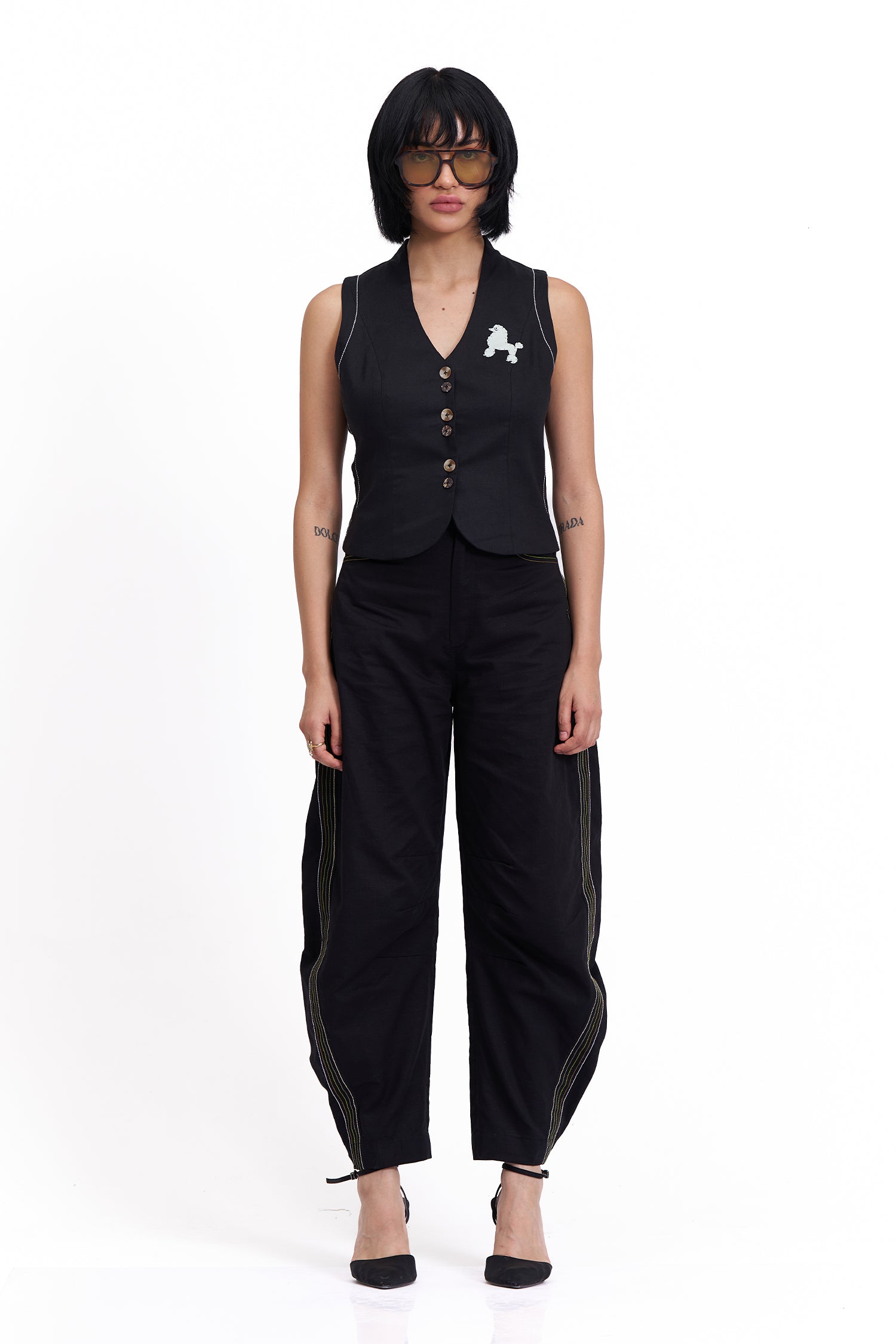 POODLE WAIST COAT