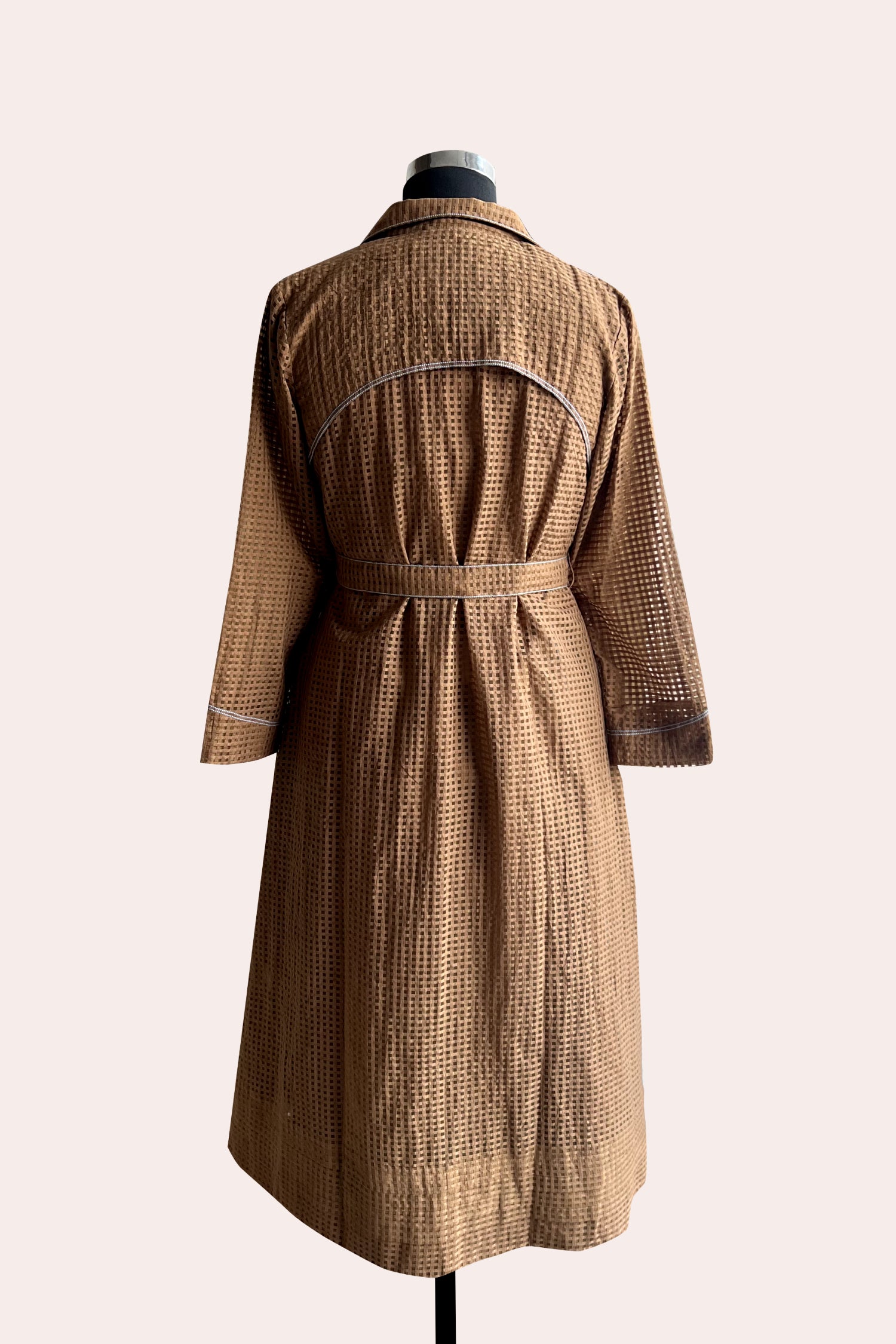 CABO DRESS WITH TRENCH TAN