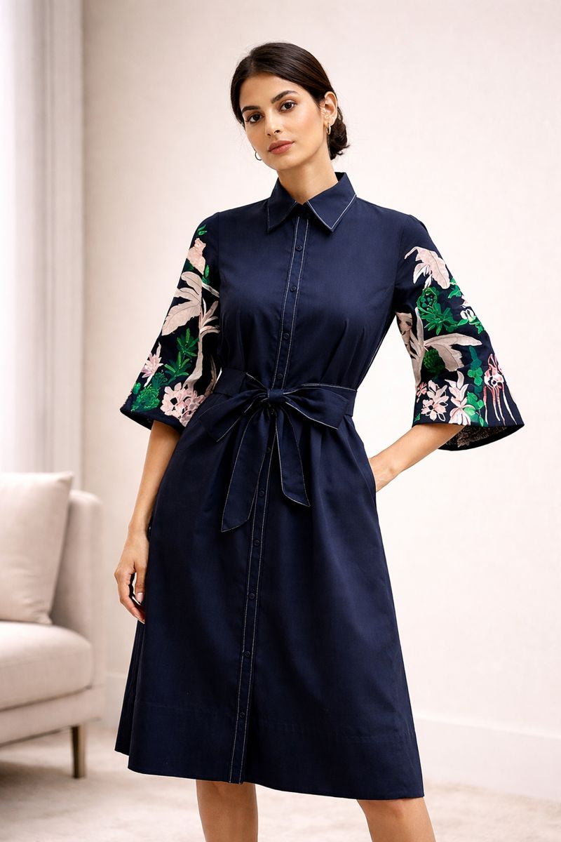 MAINLAND DRESS BLACK