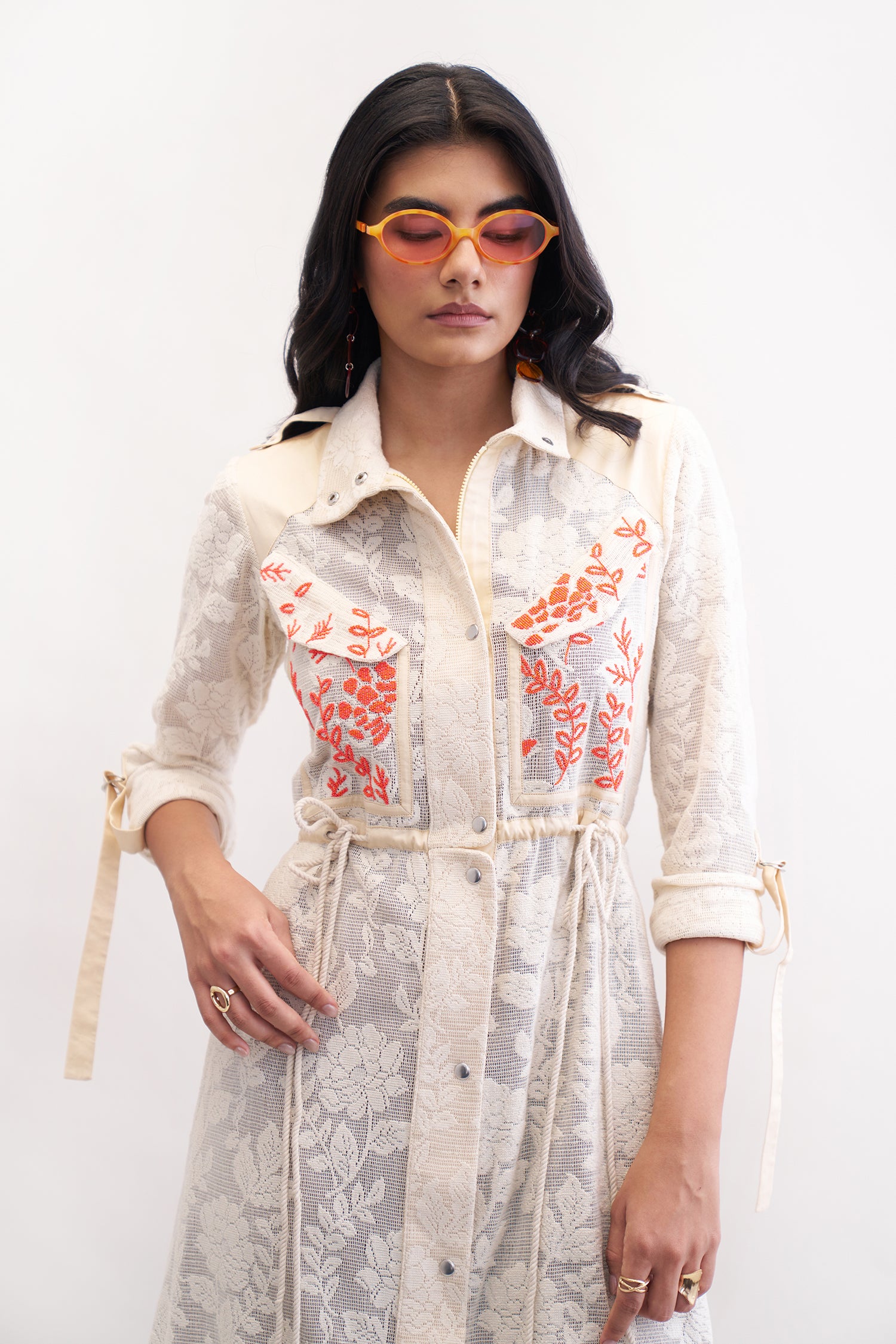 HAWK TRENCH IVORY