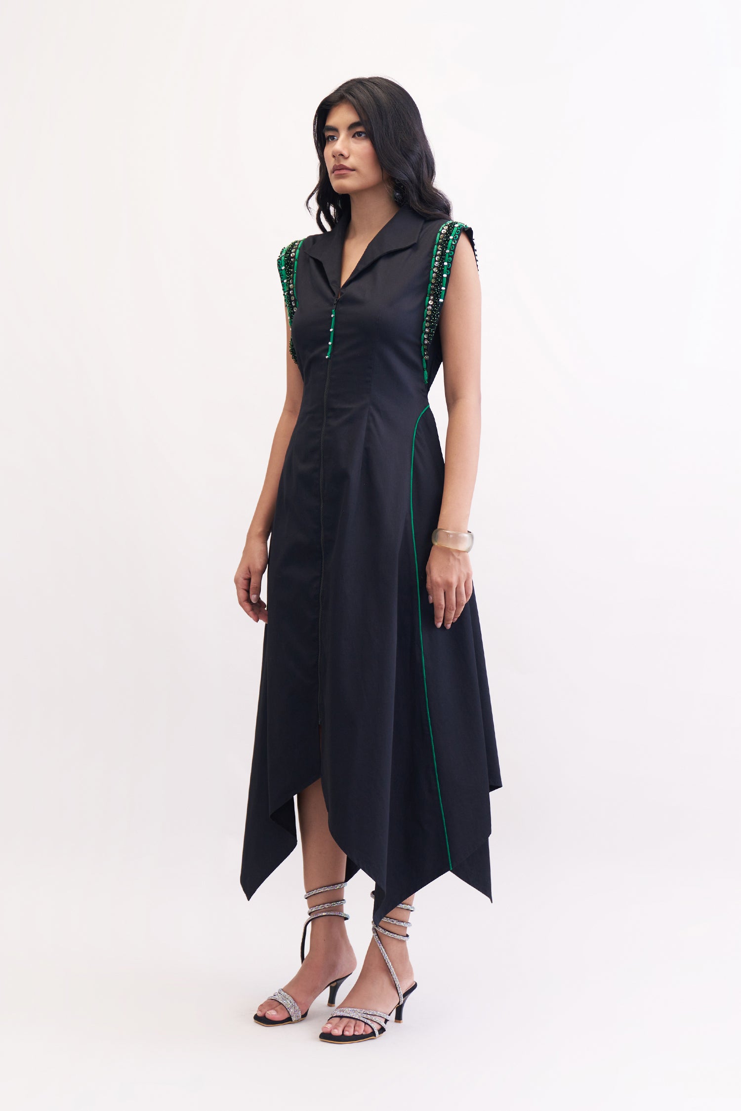 SOLITAIRE DRESS BLACK