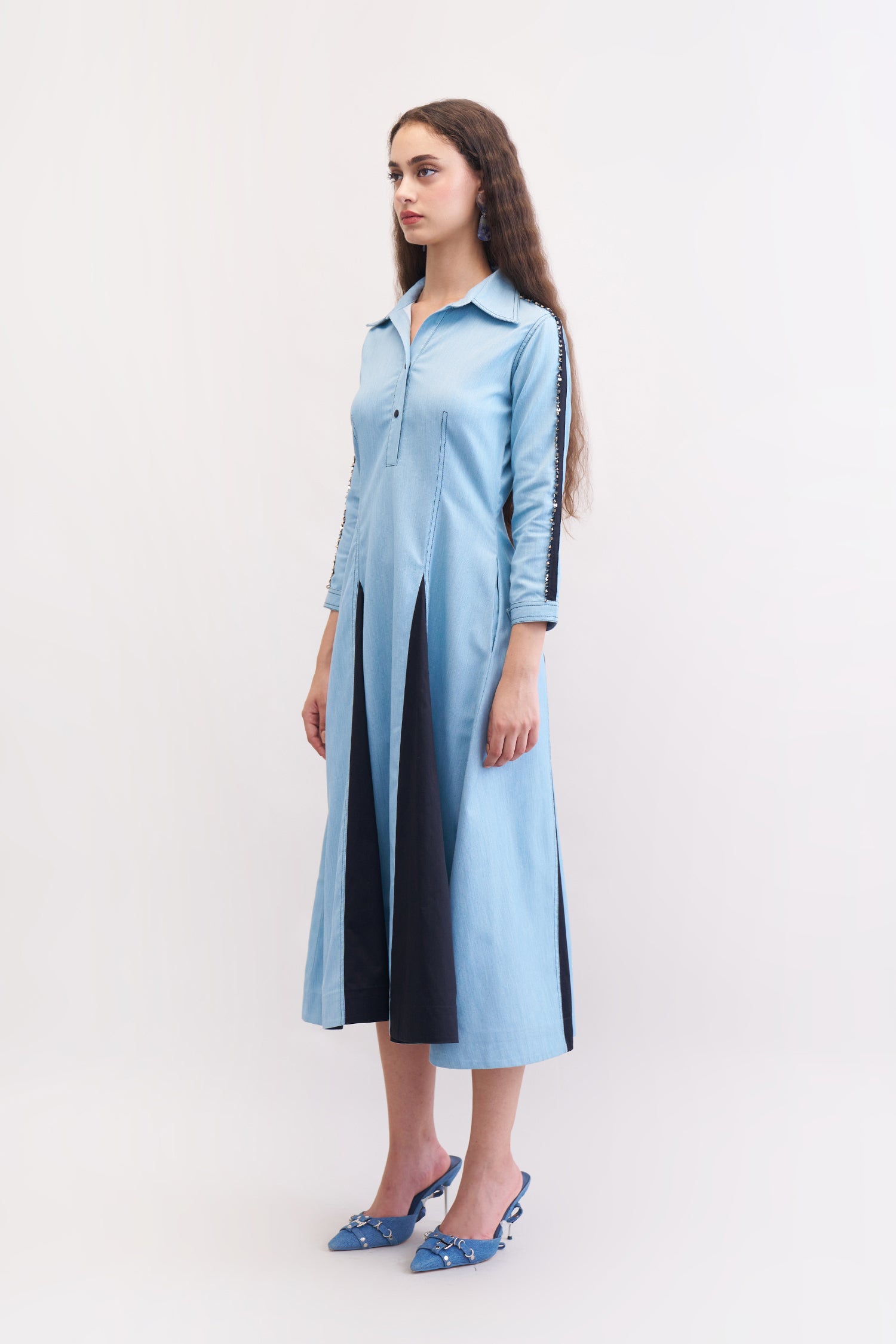 RENE DRESS AQUA