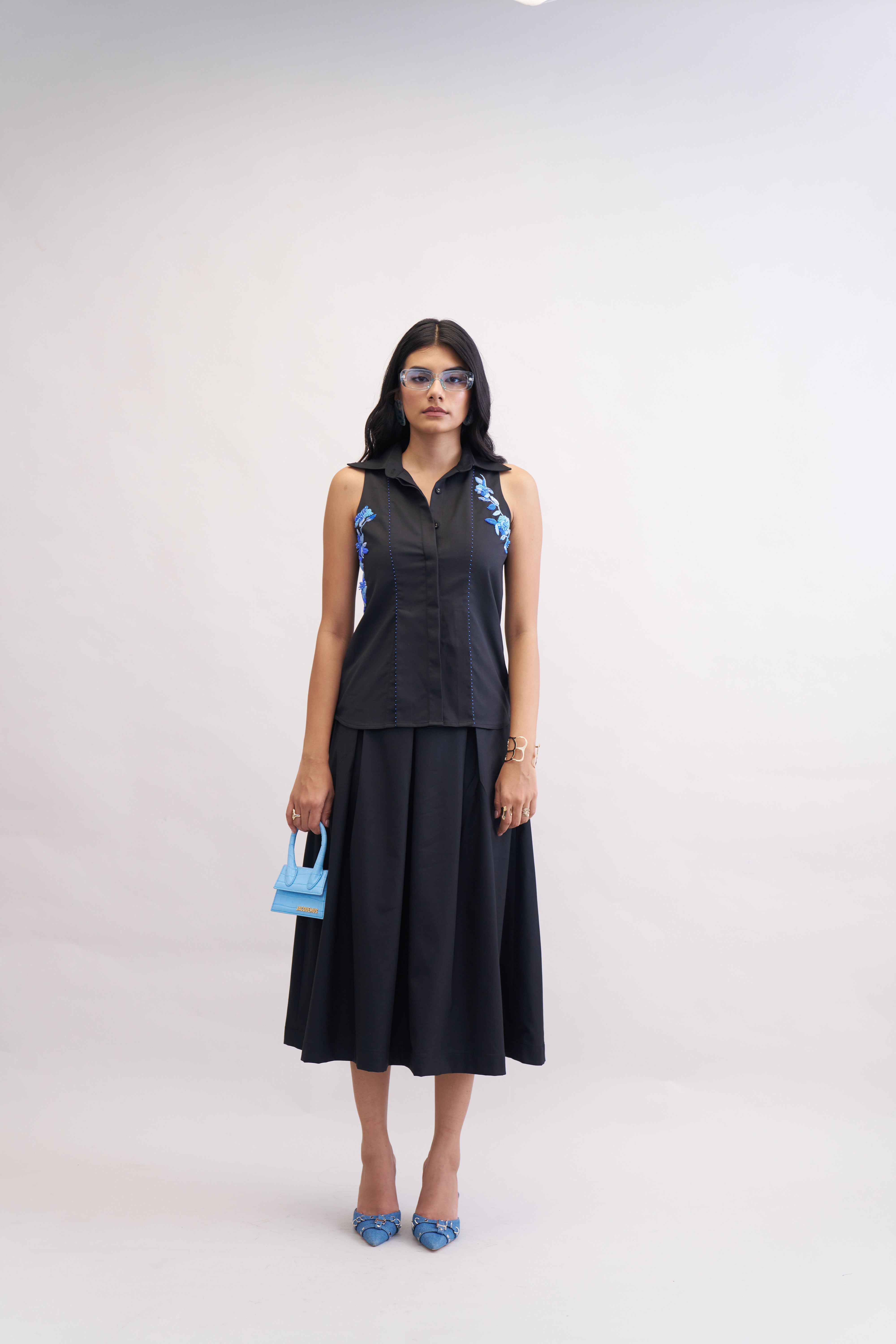 GROOVY SKIRT BLACK