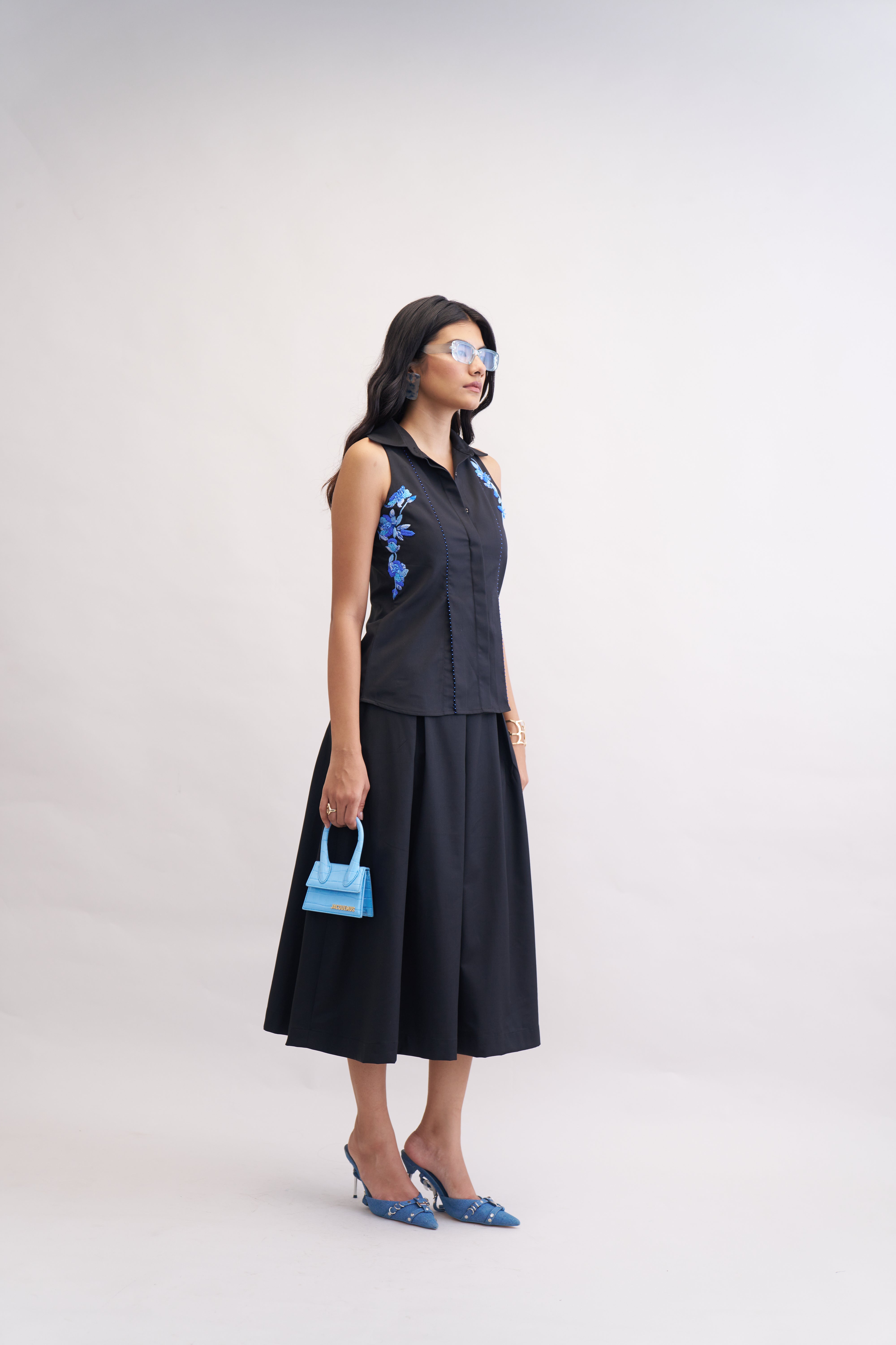 GROOVY SKIRT BLACK
