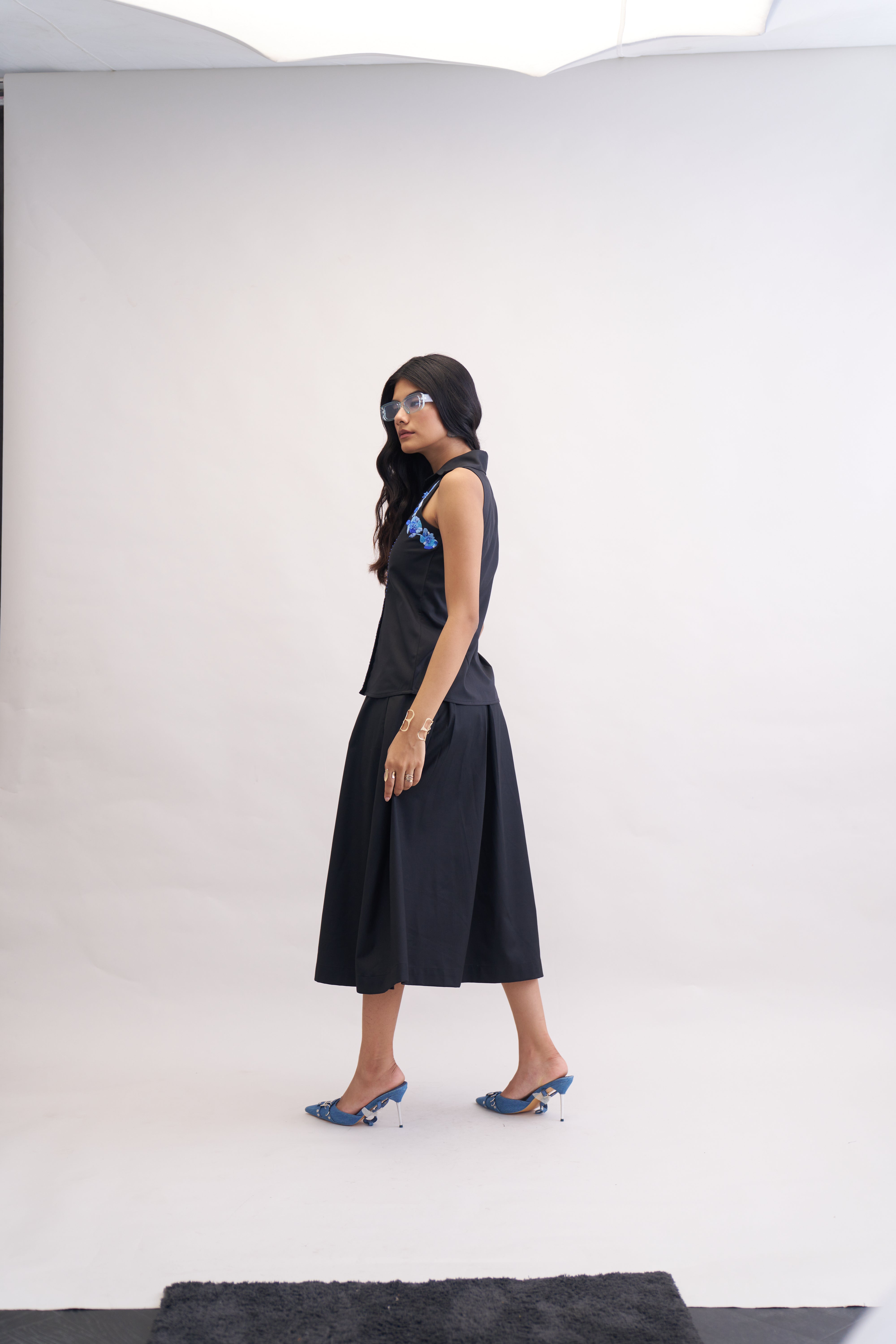 GROOVY SKIRT BLACK