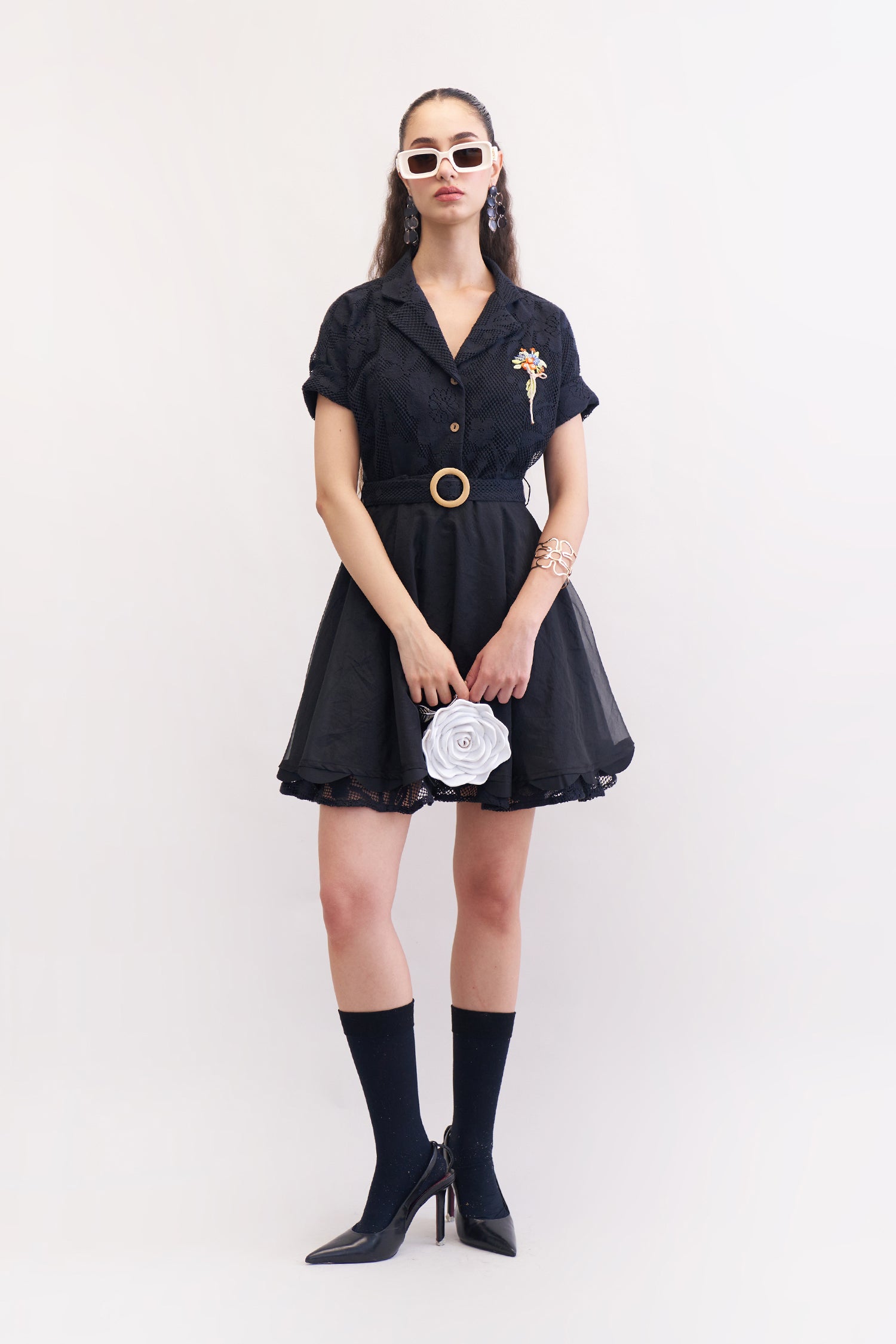 CASCADIAN DRESS BLACK