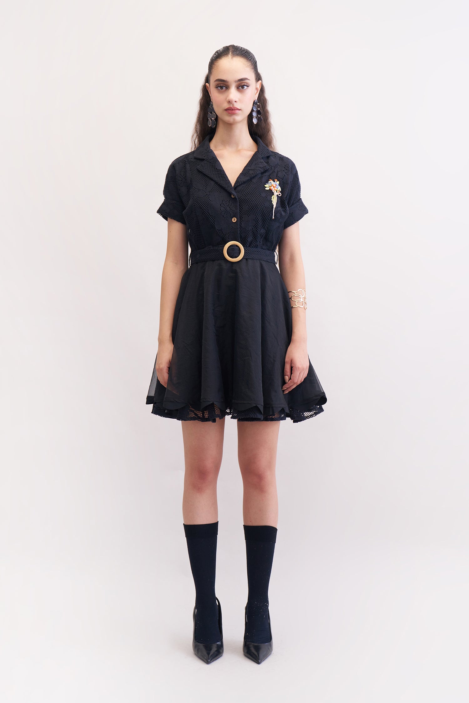 CASCADIAN DRESS BLACK