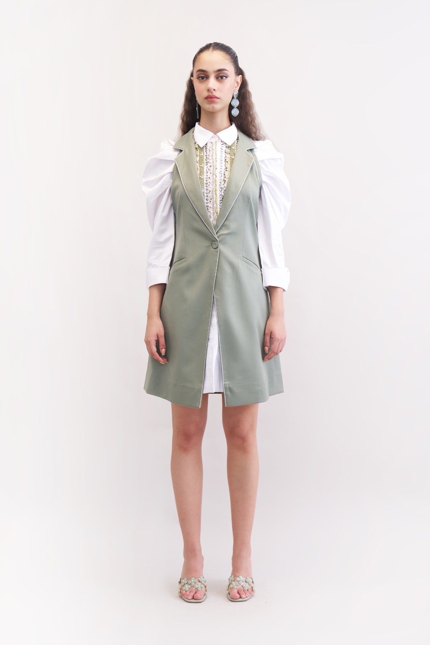 MEADOW DRESS OLIVE