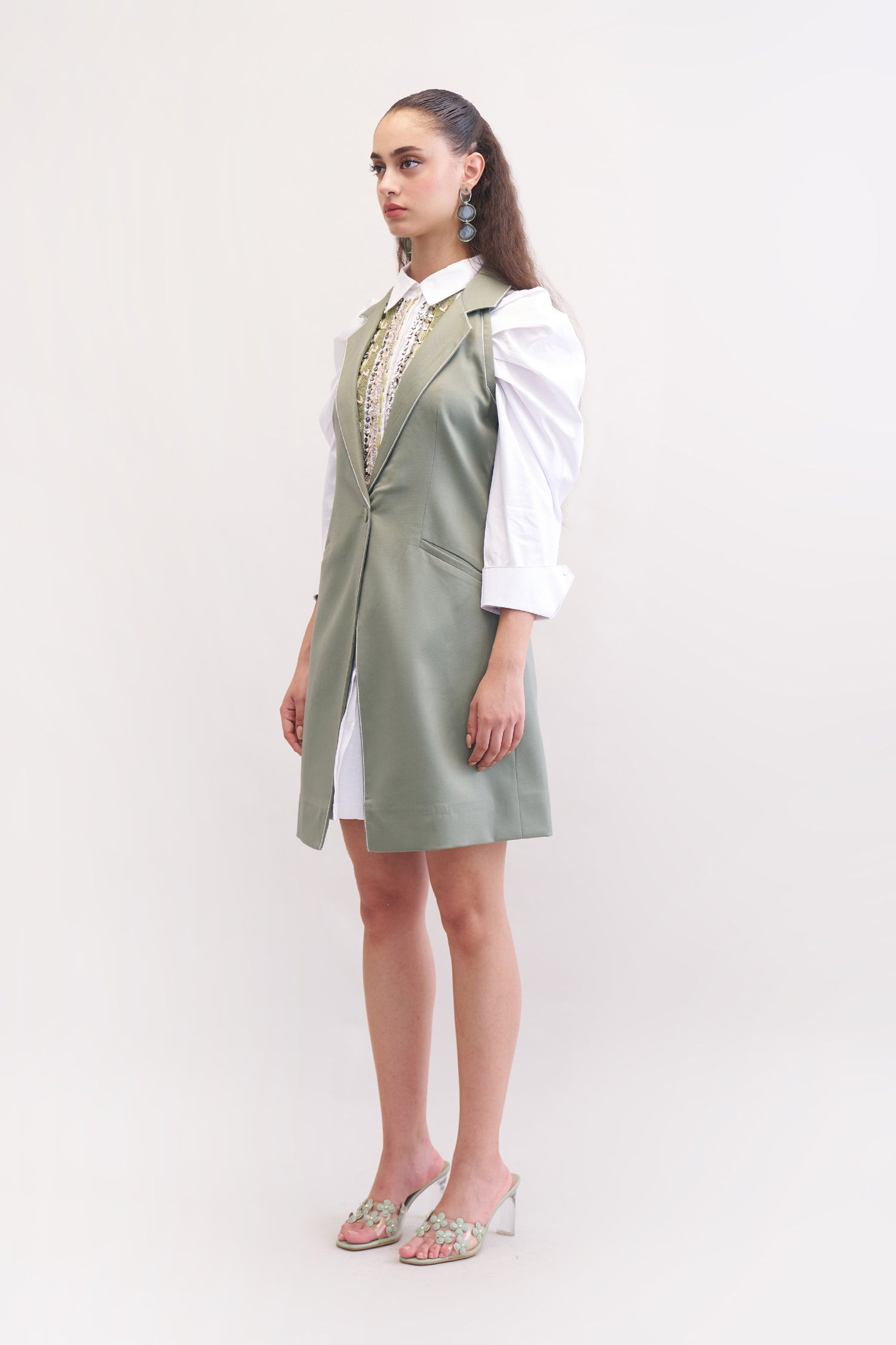 MEADOW DRESS OLIVE
