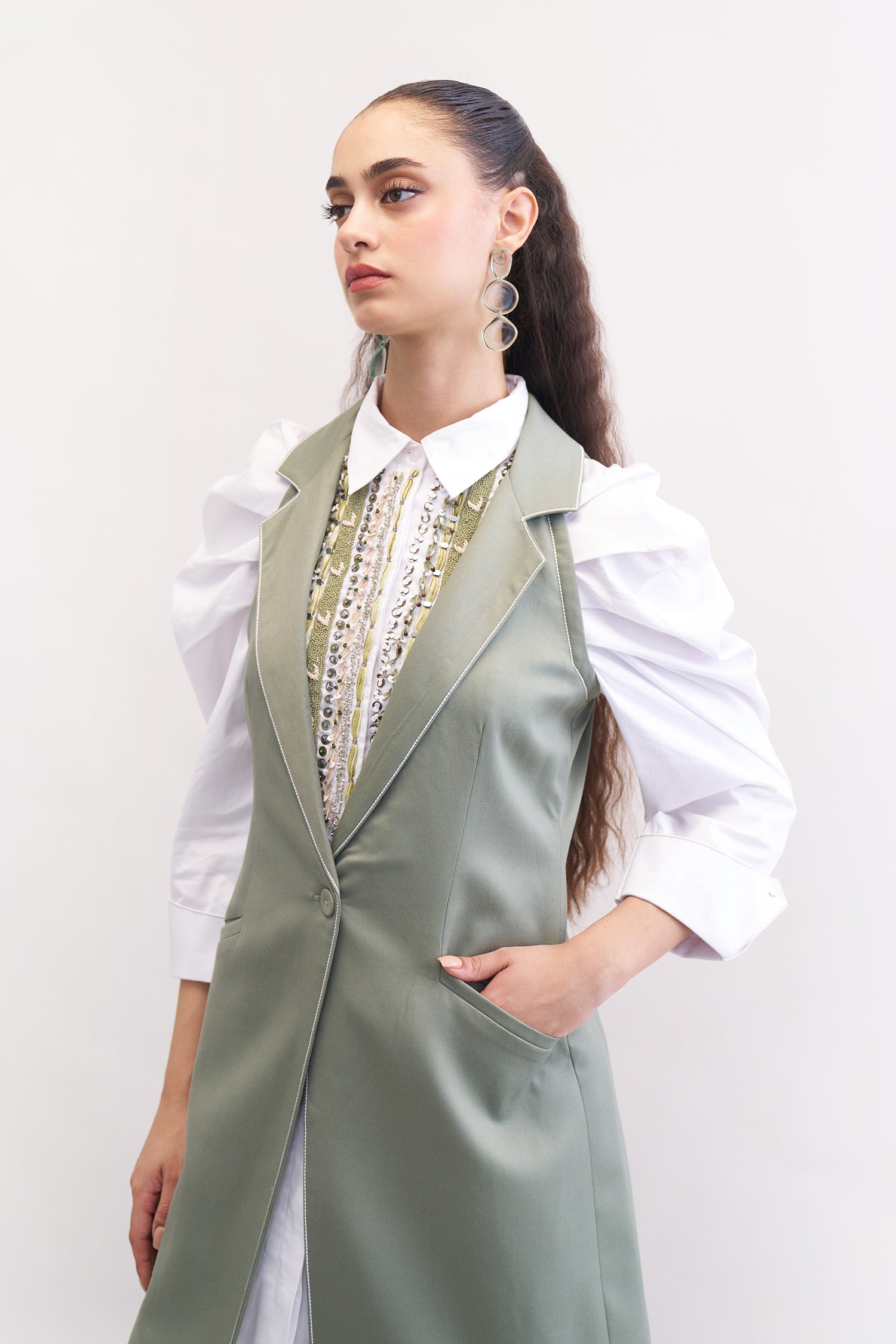 MEADOW DRESS OLIVE