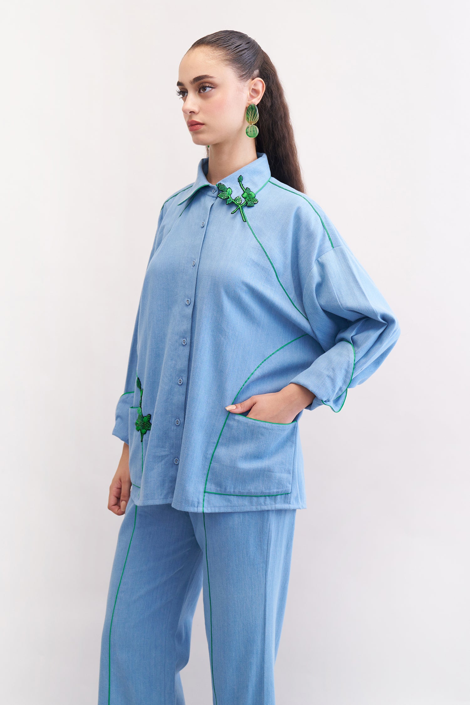 SKYWAY SHIRT DENIM BLUE