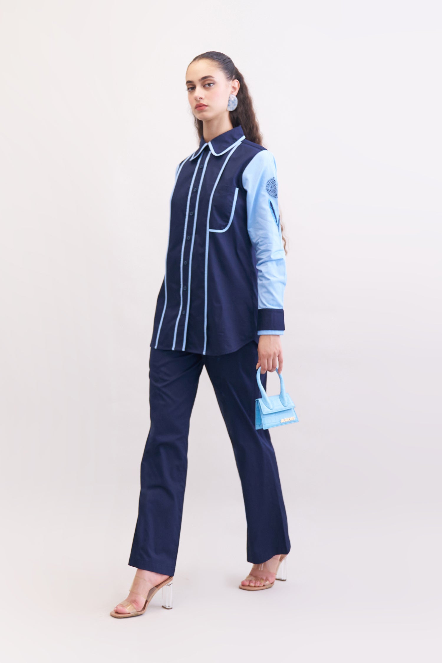SHERY SHIRT & PANTS NAVY