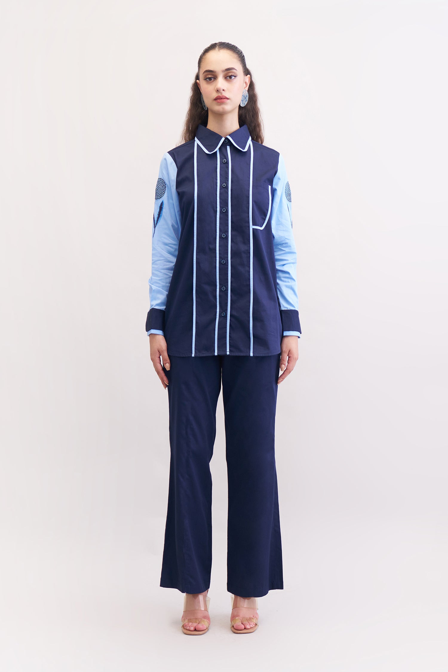 SHERY SHIRT & PANTS NAVY