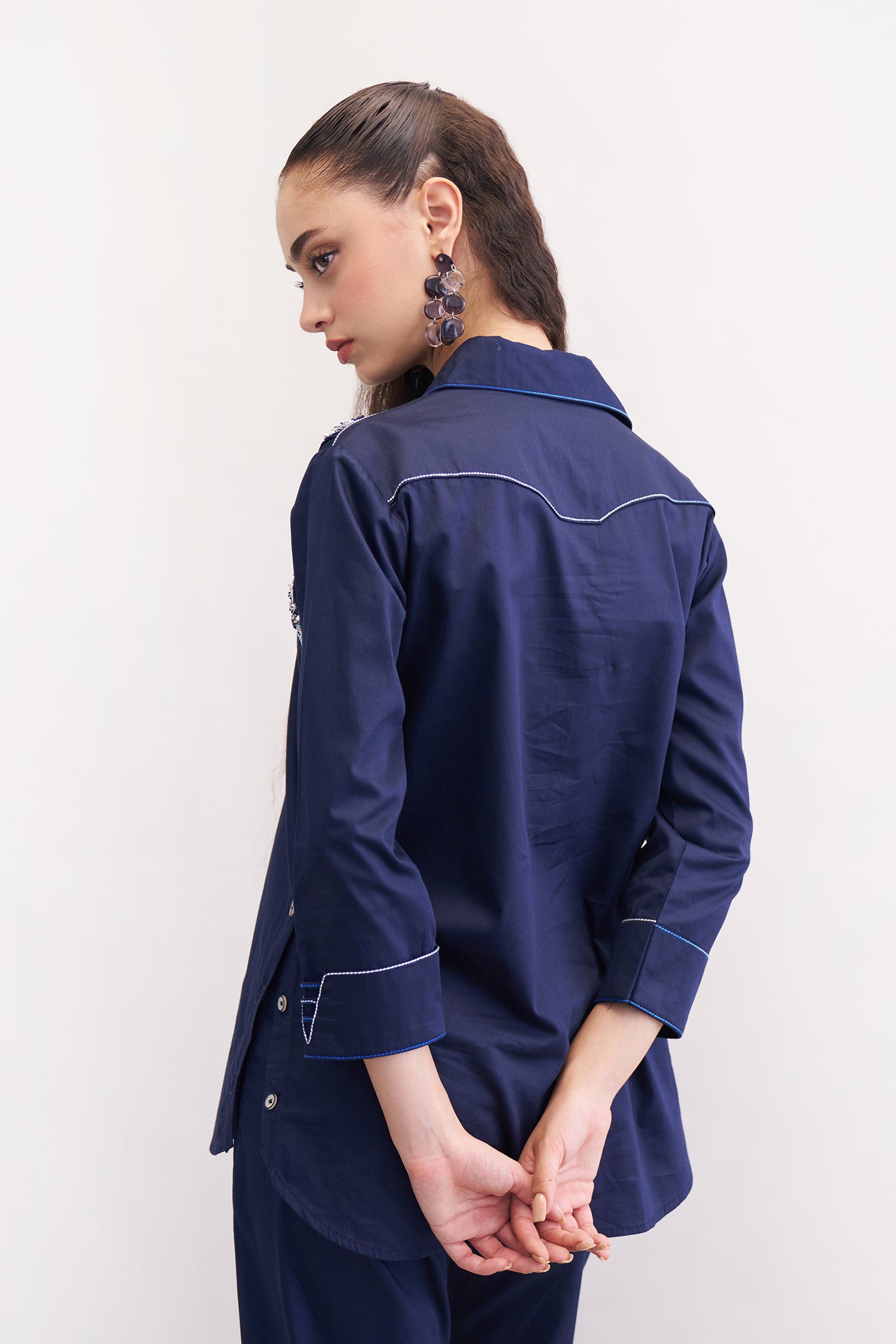 JOLIE SHIRT NAVY