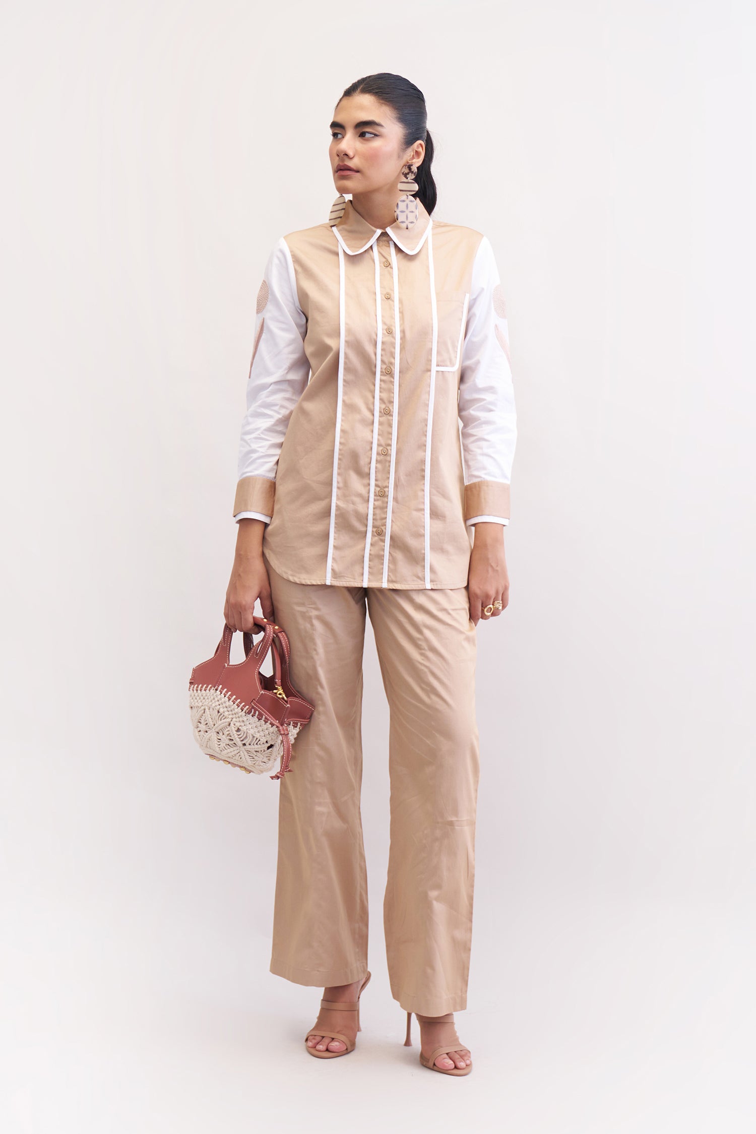 SHERY SHIRT & PANTS KHAKHI