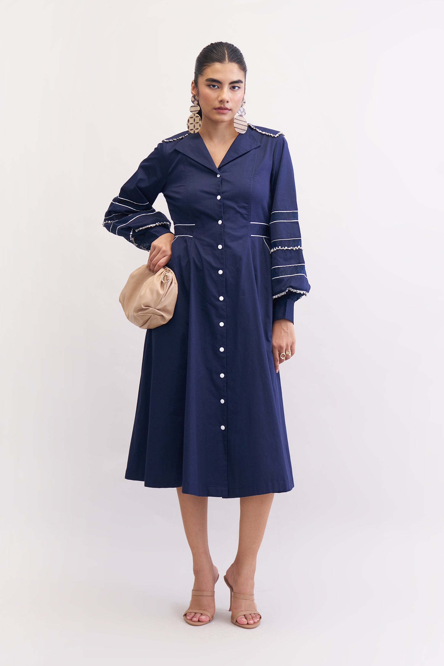 SEYA DRESS NAVY