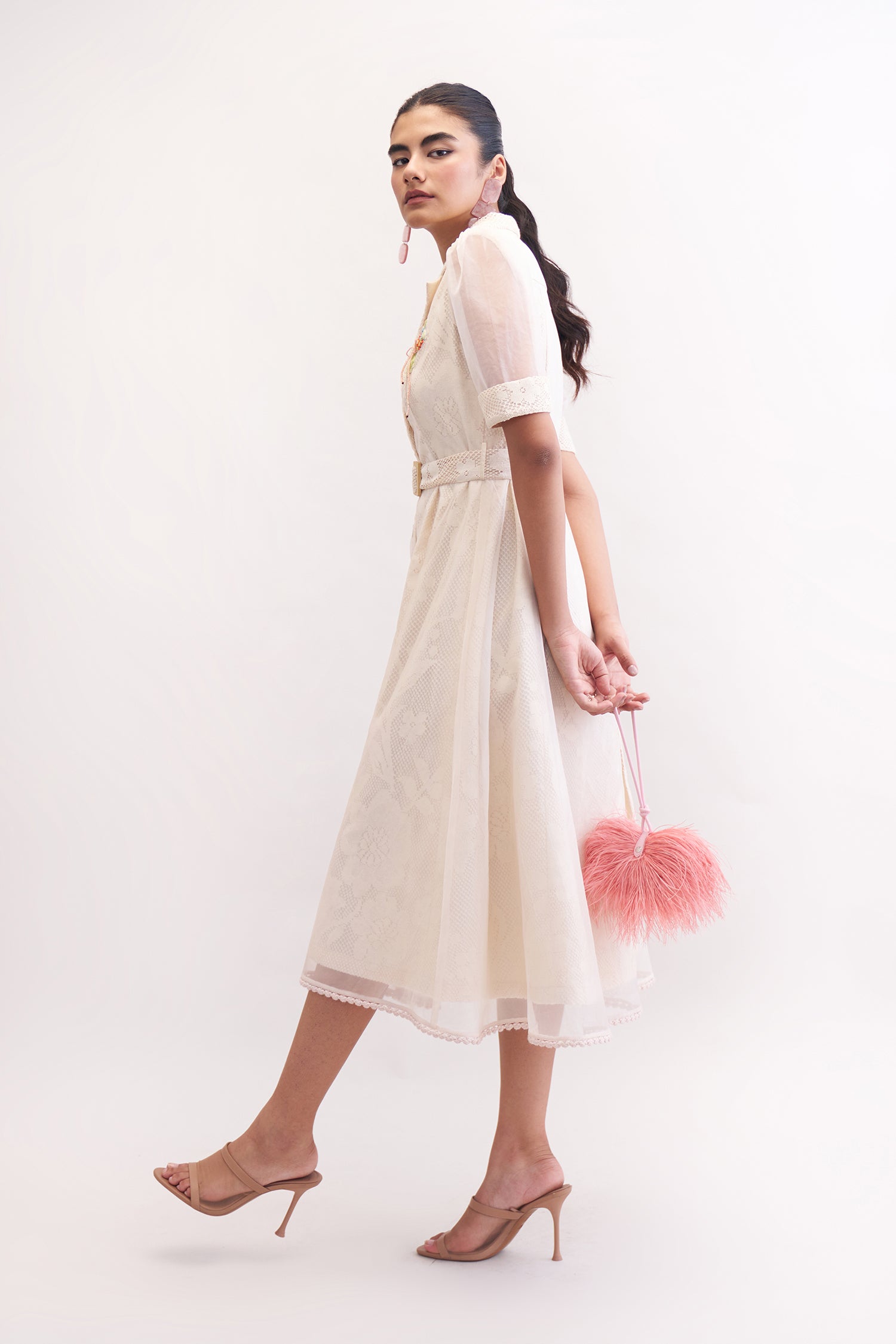 DOVE DRESS OFF WHITE