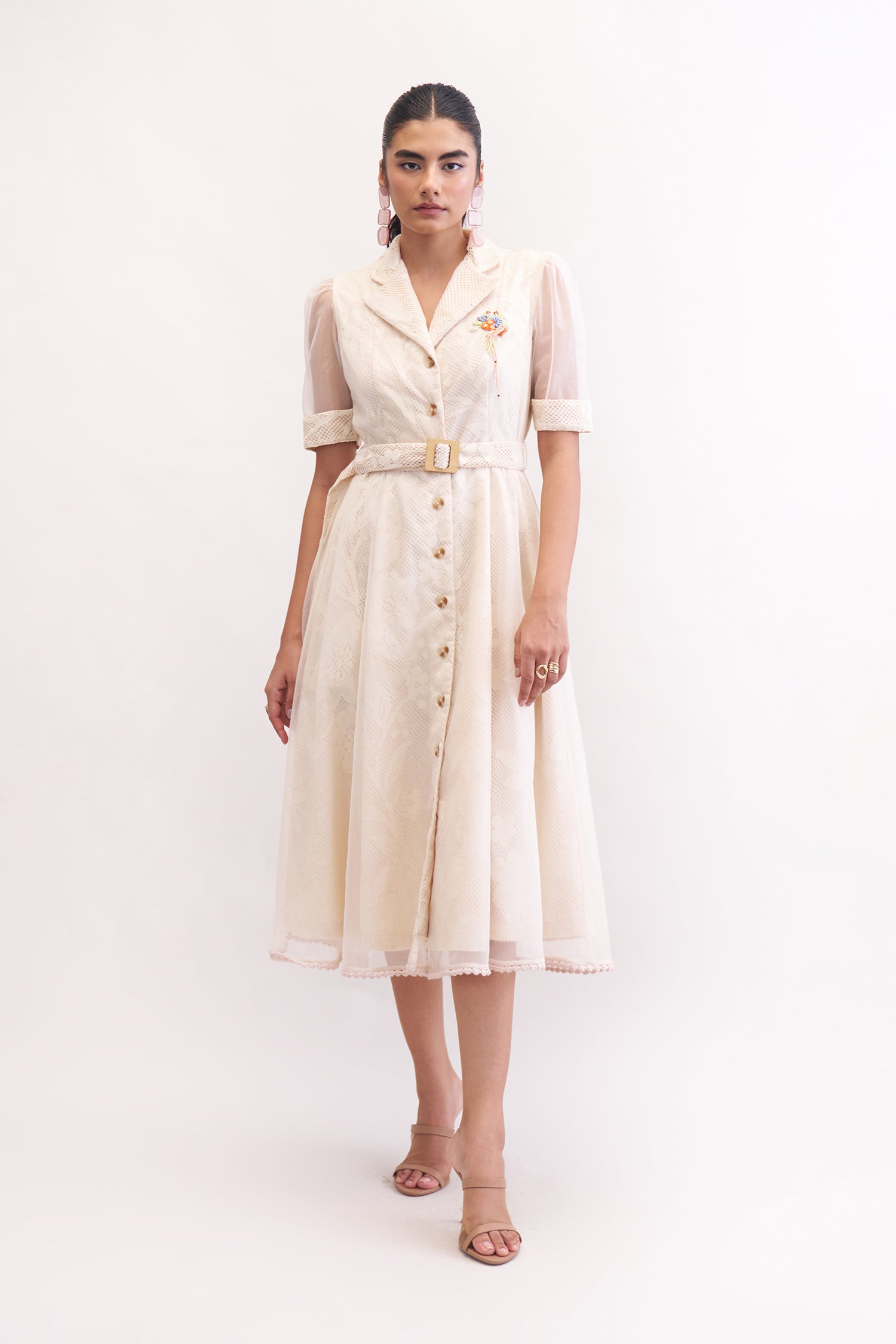 DOVE DRESS OFF WHITE