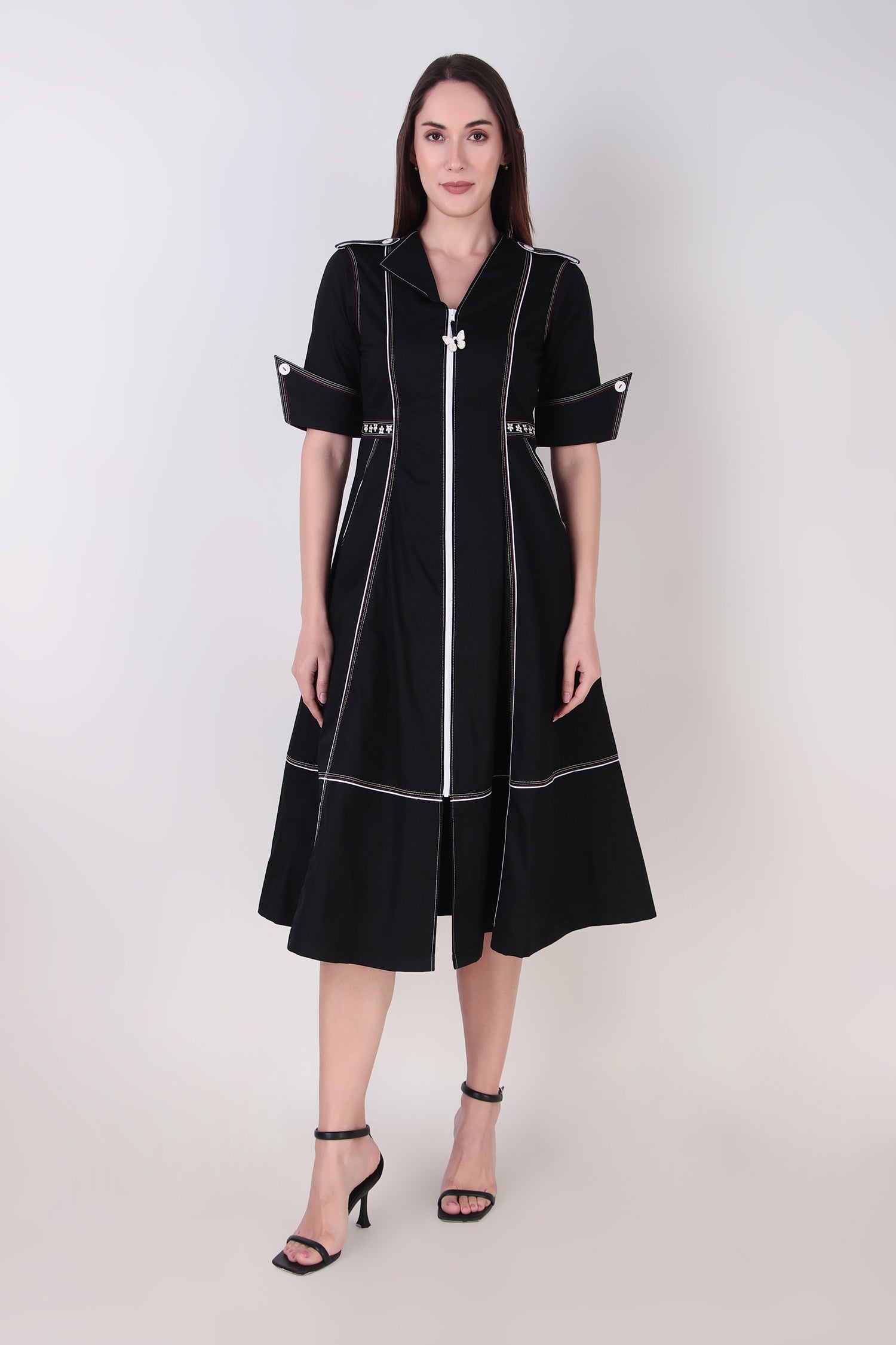 MAGNOLIA DRESS BLACK