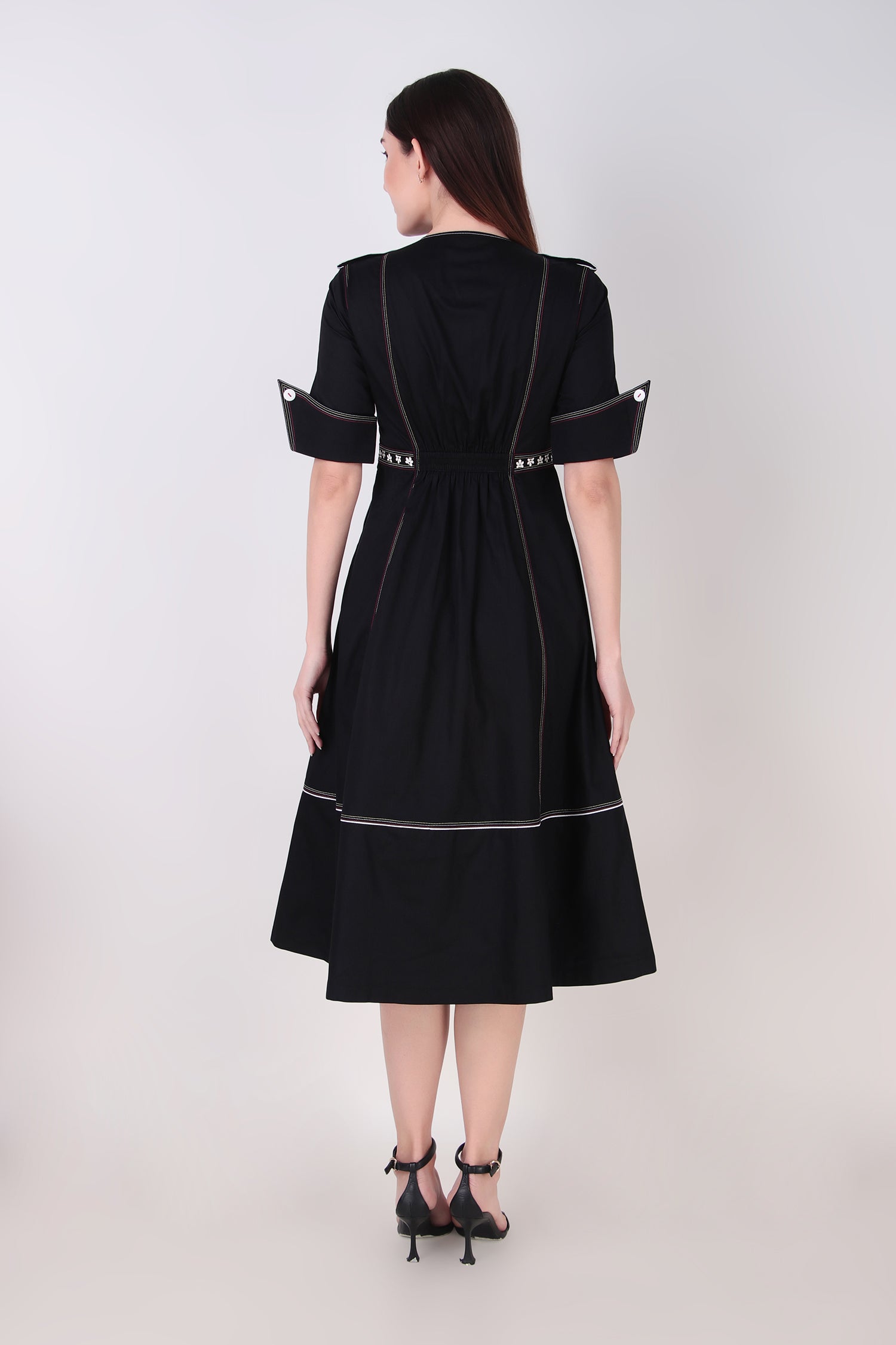 MAGNOLIA DRESS BLACK