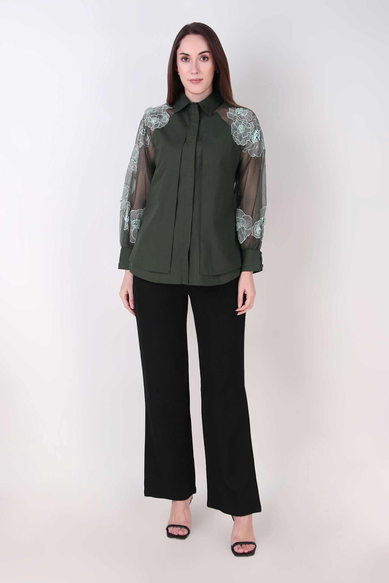 Picotin Shirt Army Green