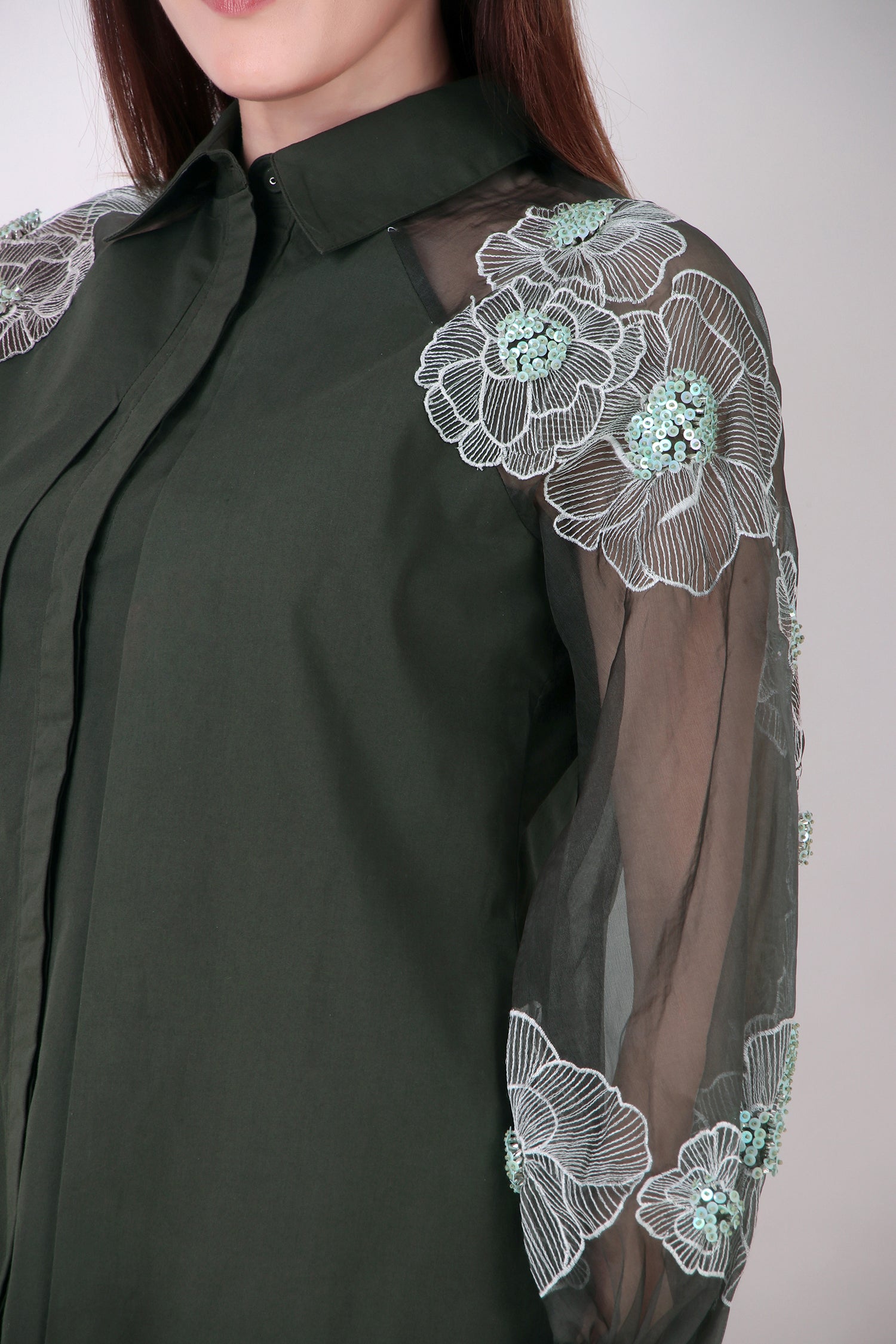 Picotin Shirt Army Green