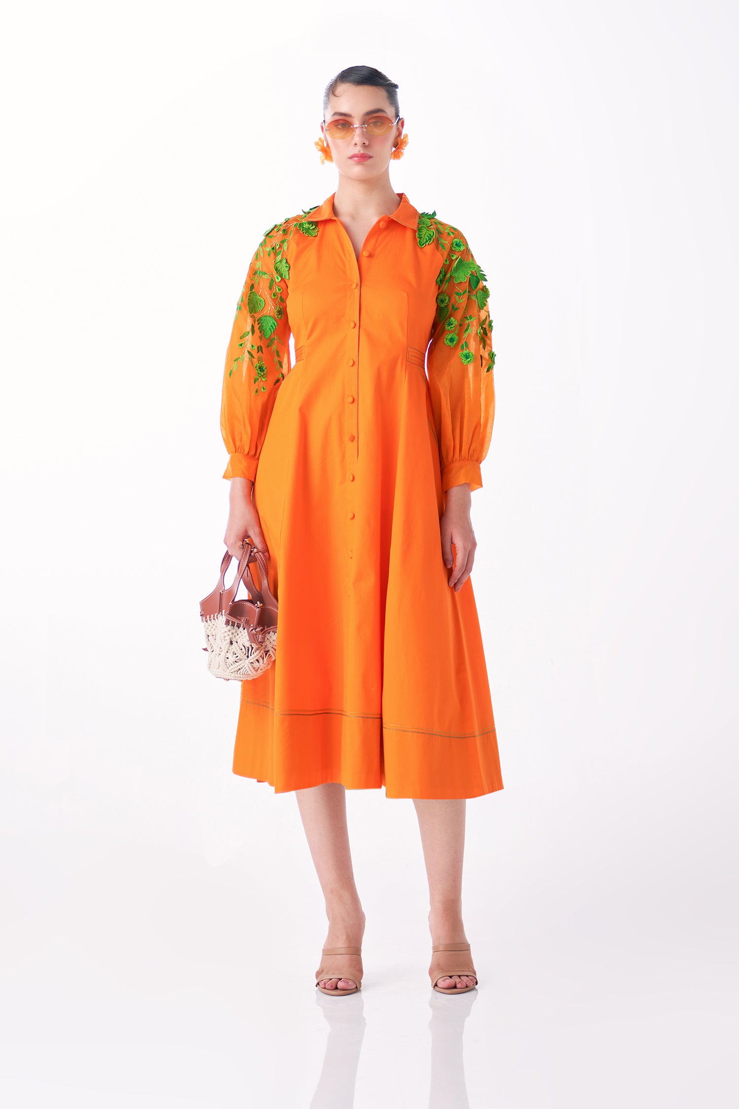 MIMOSA DRESS ORANGE
