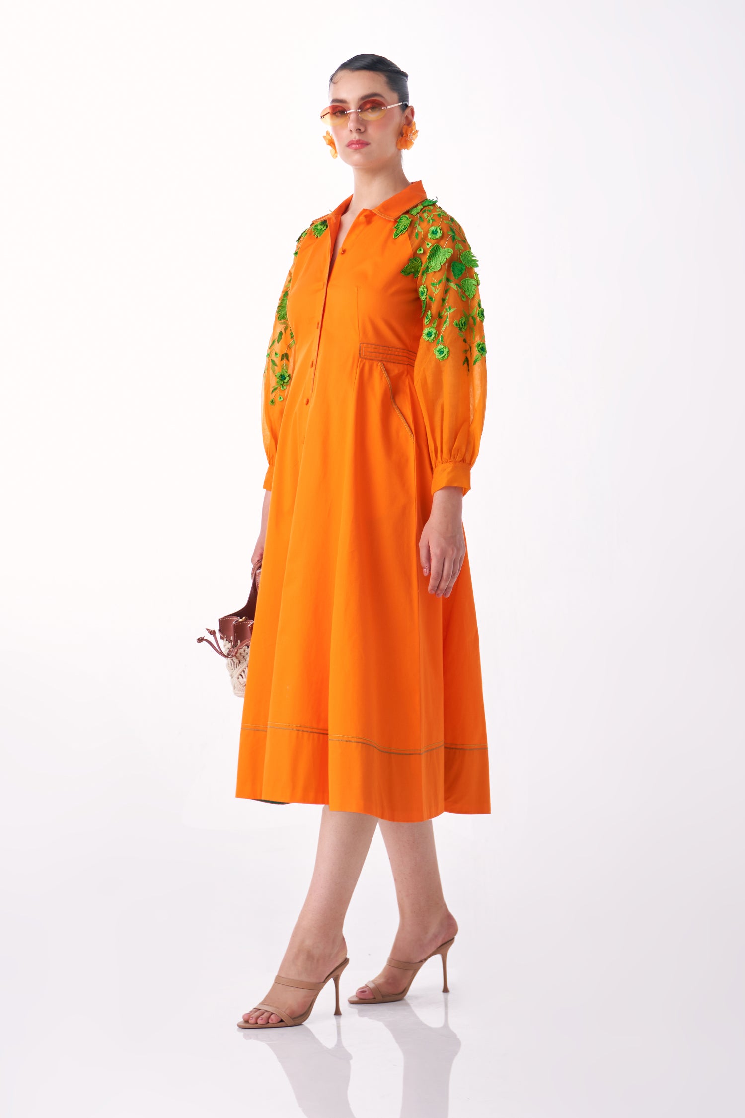 MIMOSA DRESS ORANGE