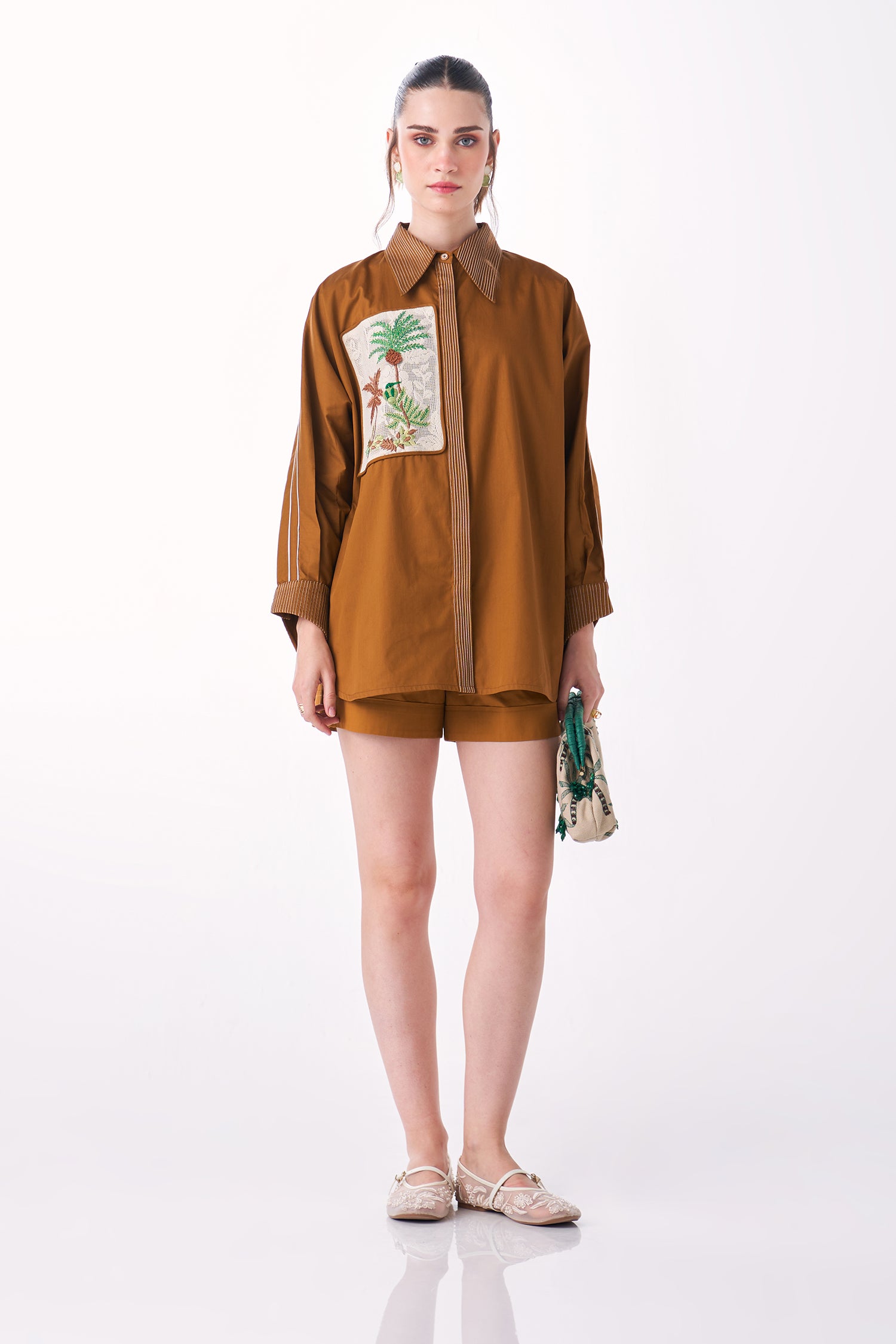 ROOTED CO-ORD TEAKWOOD