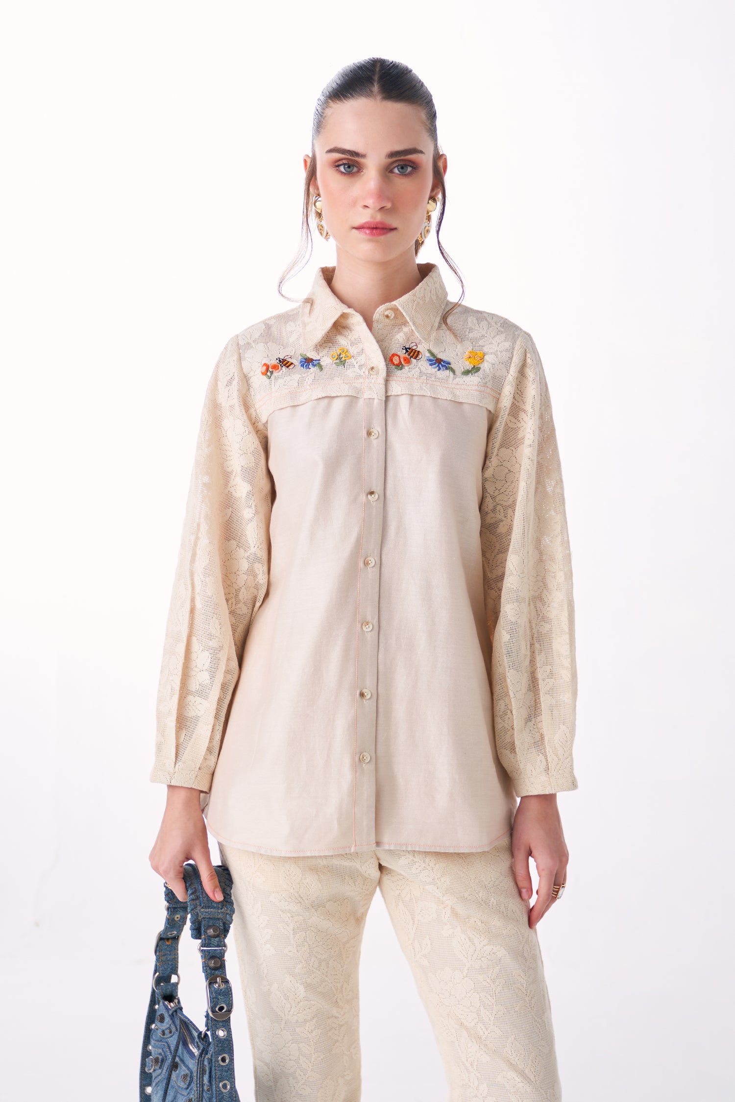 HYDRANGEA SHIRT