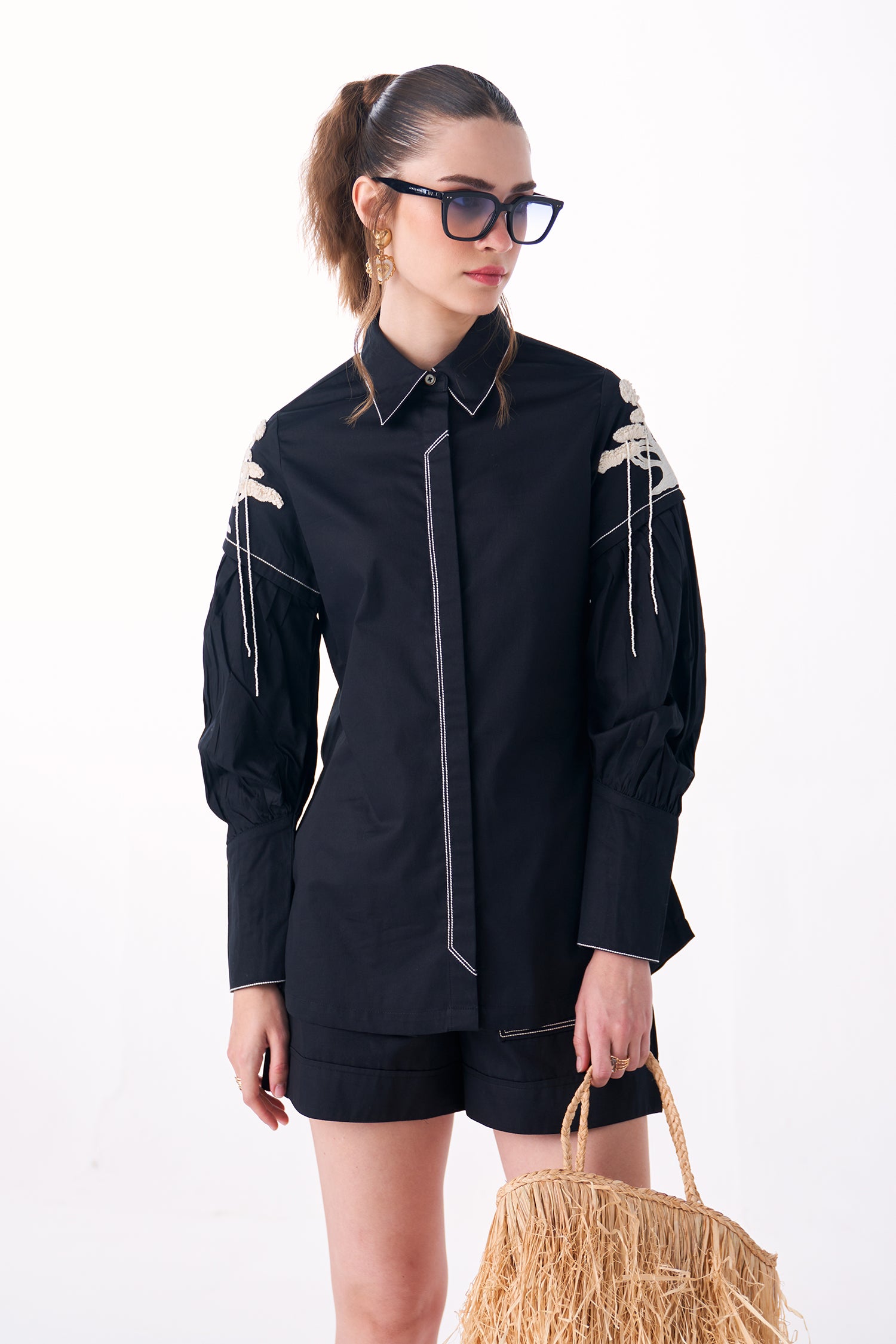 TREETOP CO-ORD BLACK