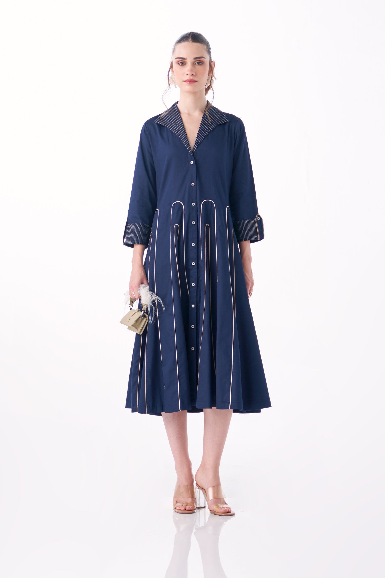 DAWN DRESS NAVY